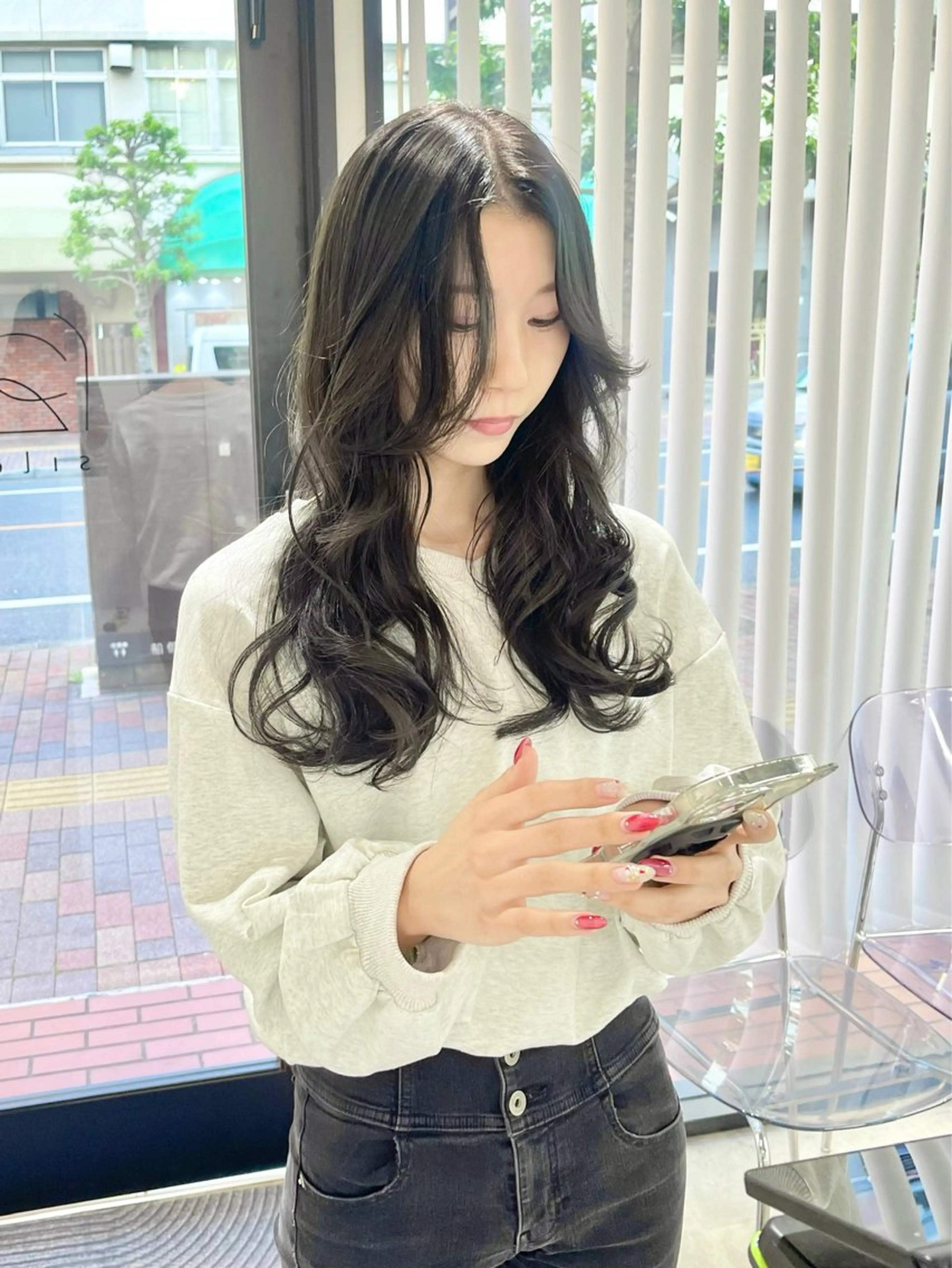 ロング パーマ ¥0モデル募集中 カット/パーマのヘアスタイル