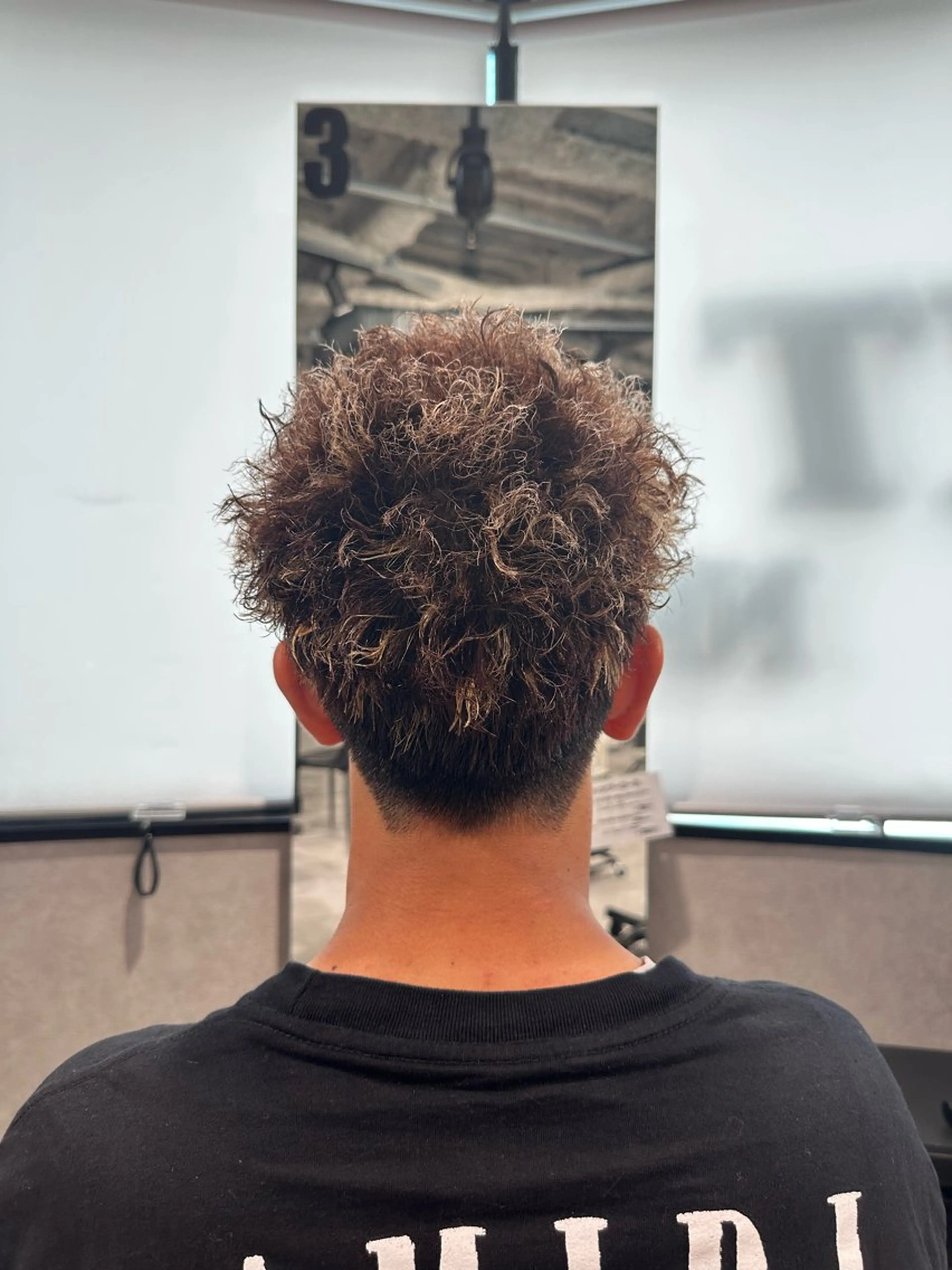 ショート カラー パーマ ヘアアレンジ メンズ NEXT NEO所属・メンズヘア静岡 ✂︎Ryuheiのヘアスタイル