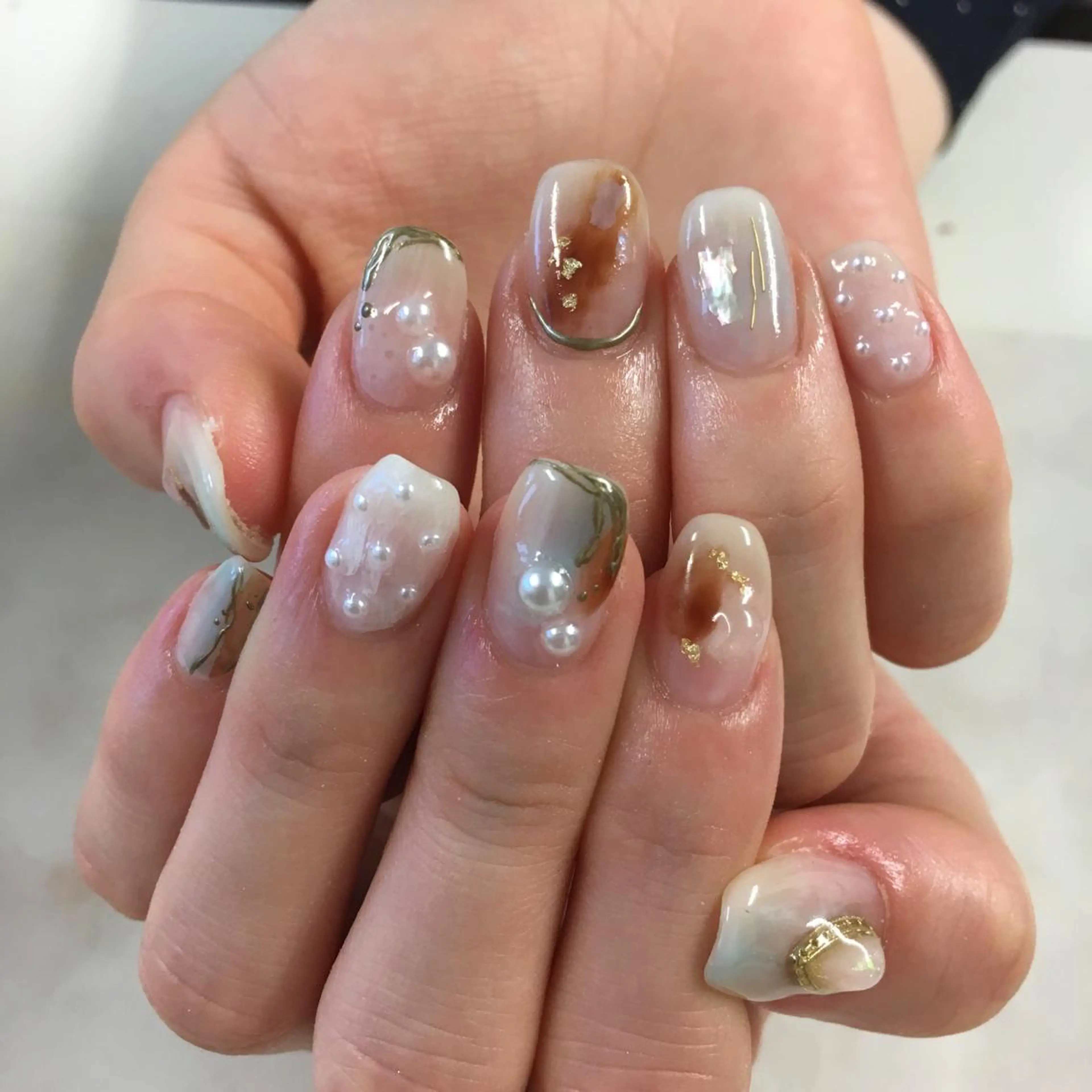 ネイル ジェルネイル SHINE NAILのネイルデザイン