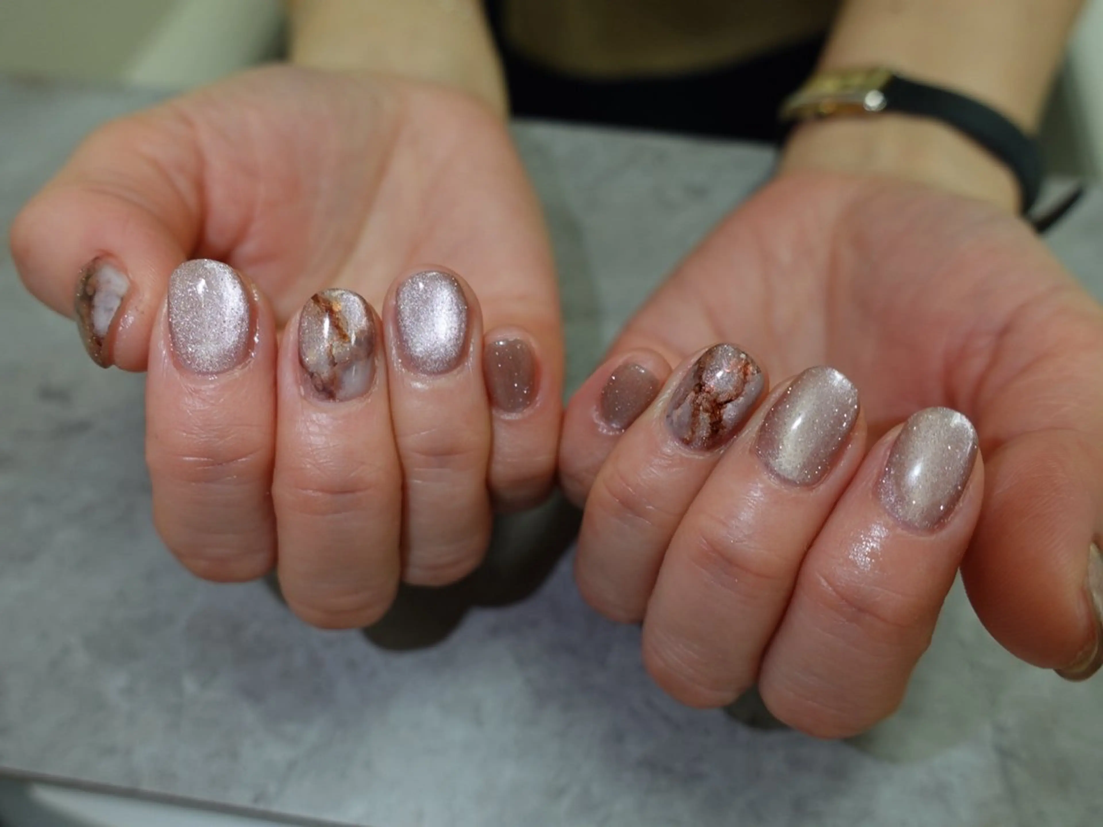 ネイル ニュアンスネイル ハンドネイル Nail salon Halea 原田さえのネイルデザイン