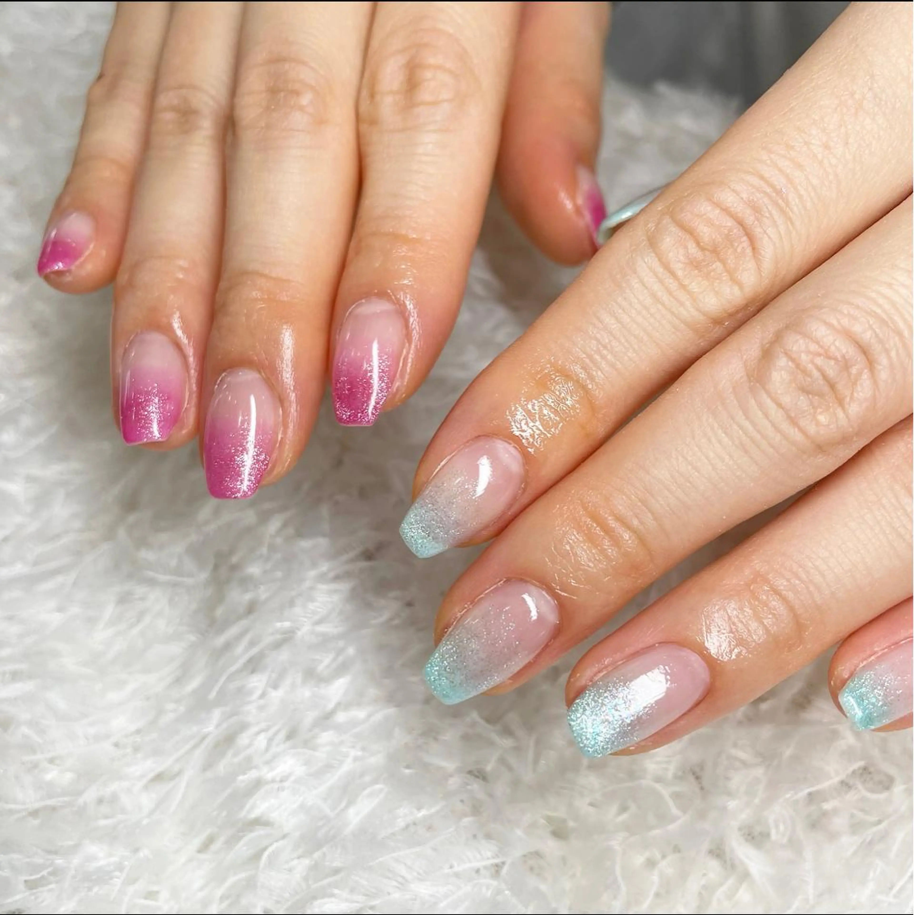 ネイル マグネットネイル ハンドネイル 鈴木 華乃のネイルデザイン