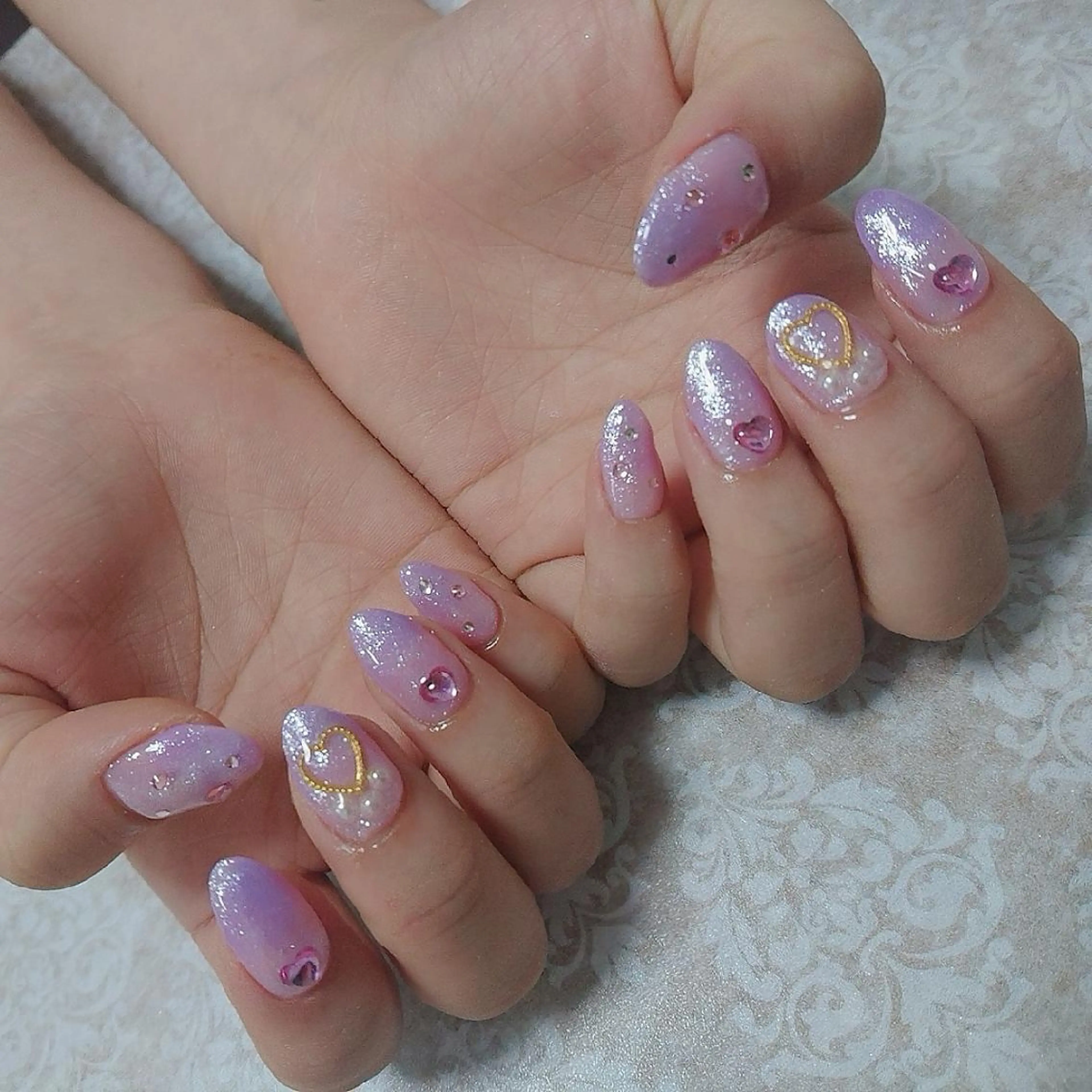 ネイル キラキラネイル JEWEL nailのネイルデザイン