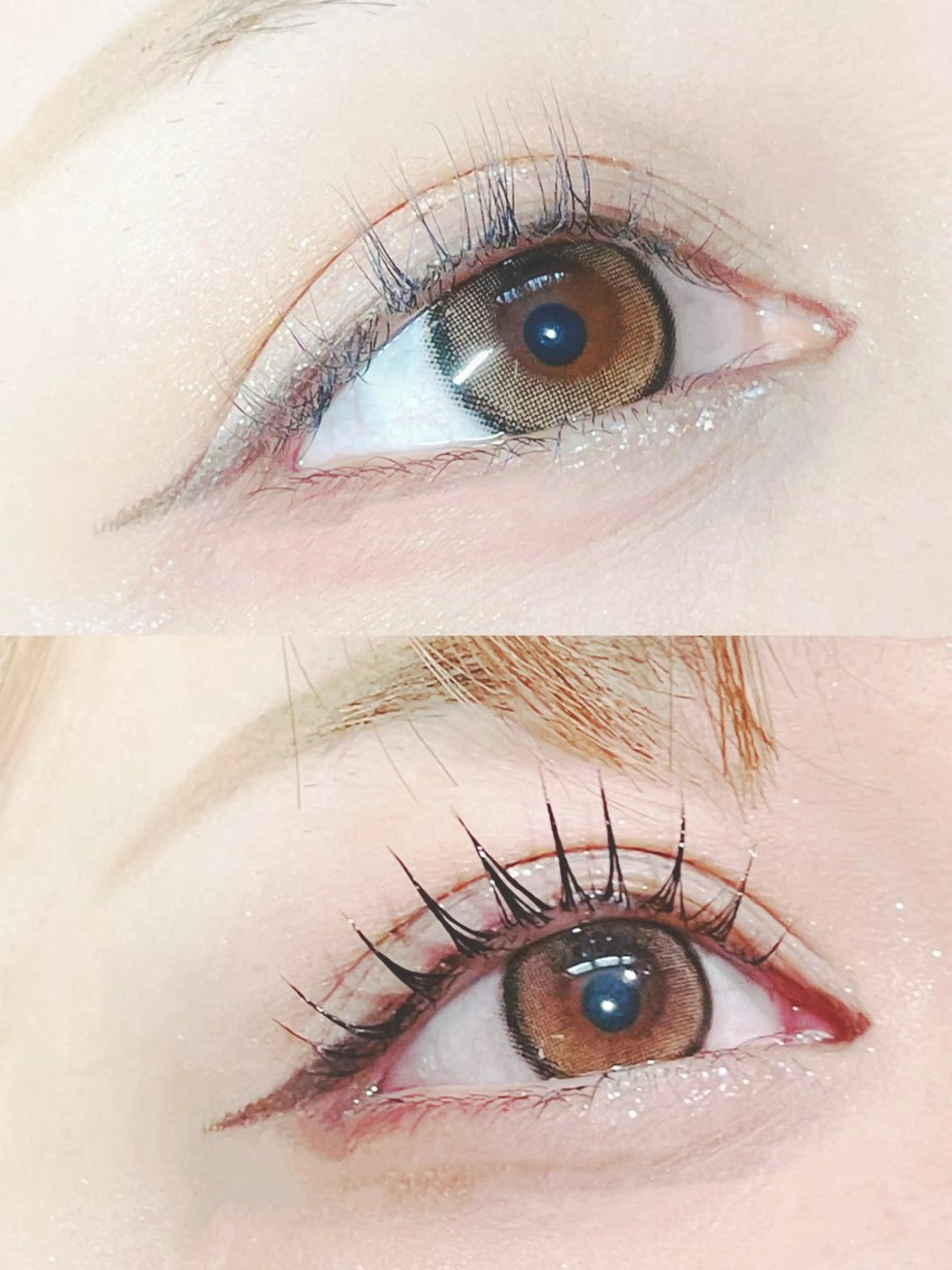 マスカラパーマの写真