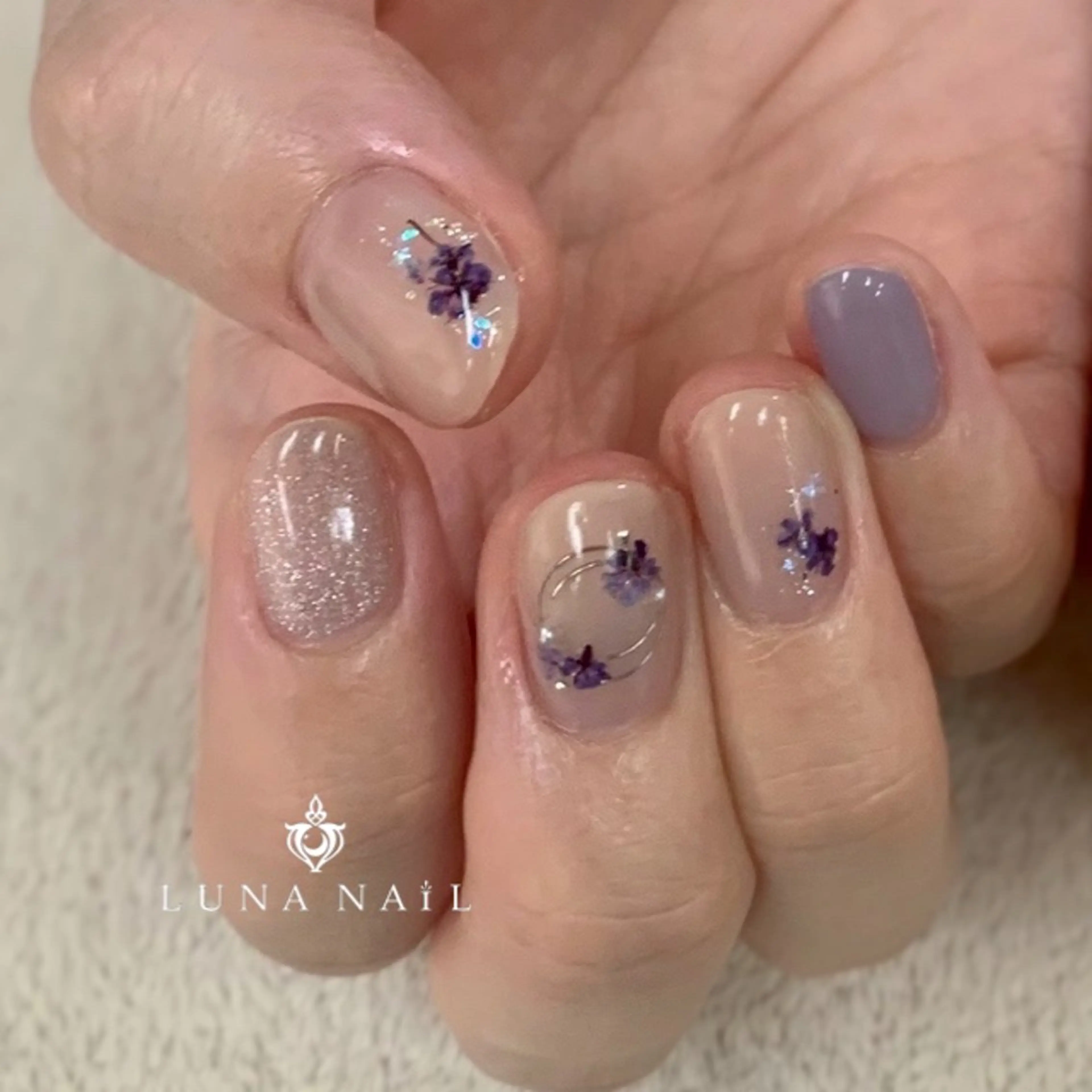 ネイル ハンドネイル アトリエ　ミモザ所属・いまむら あかりのネイルデザイン