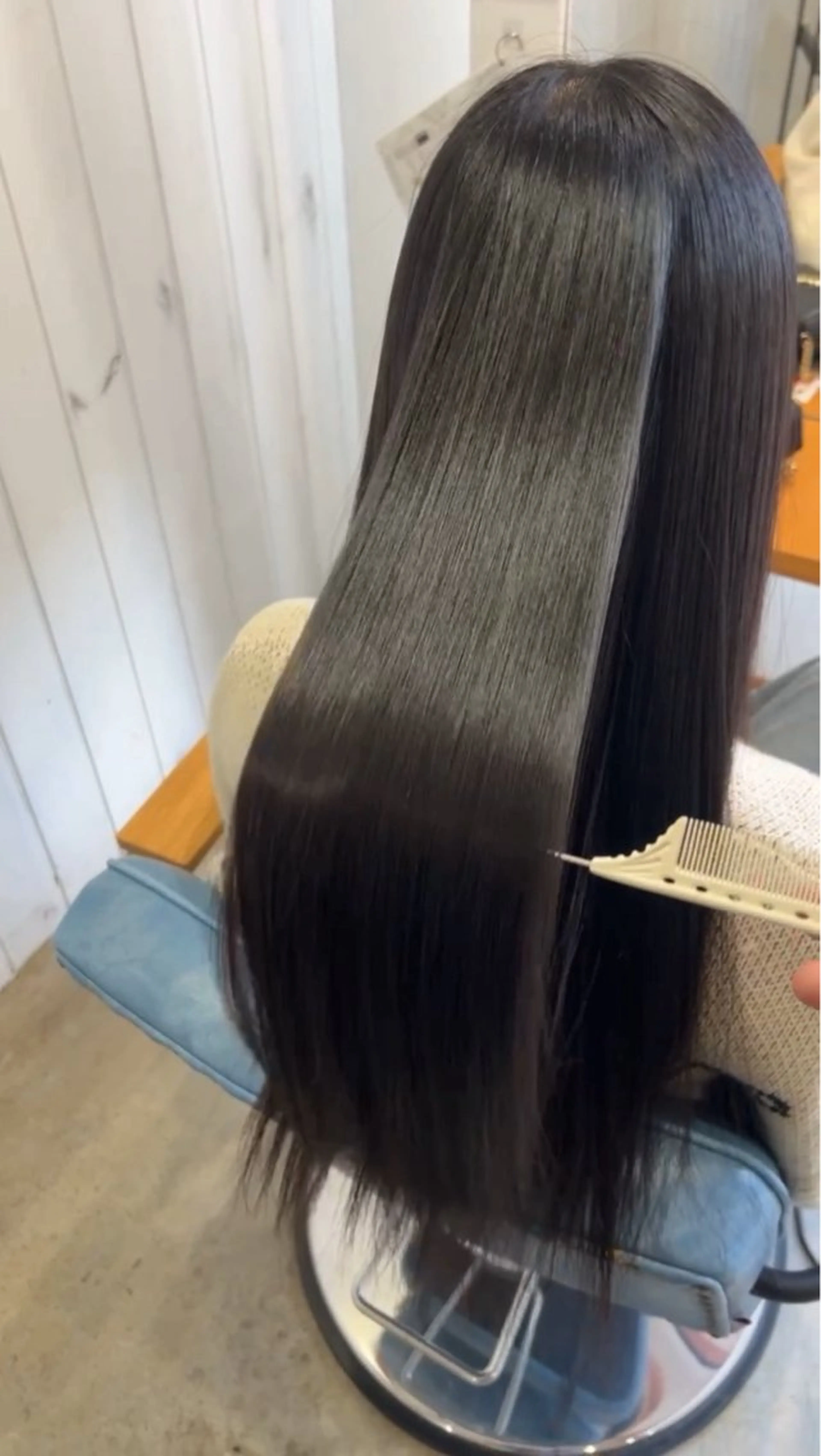 ロング 縮毛矯正 トリートメント お客様の要望を叶える 🥥國谷俊介🥥のヘアスタイル