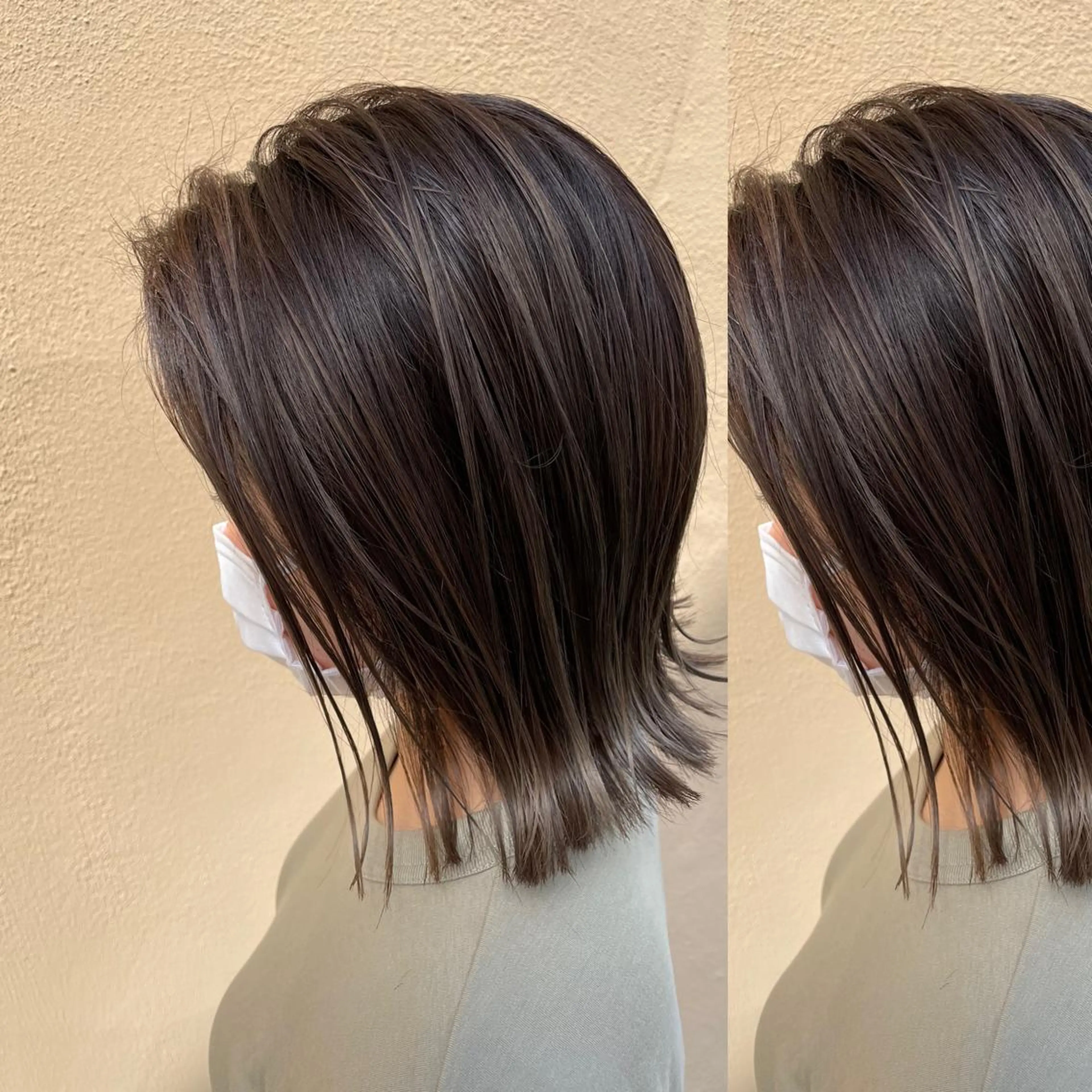 ミディアム ハイライト ヘアサロンオスカー 岸和田蛸地蔵店のヘアスタイル