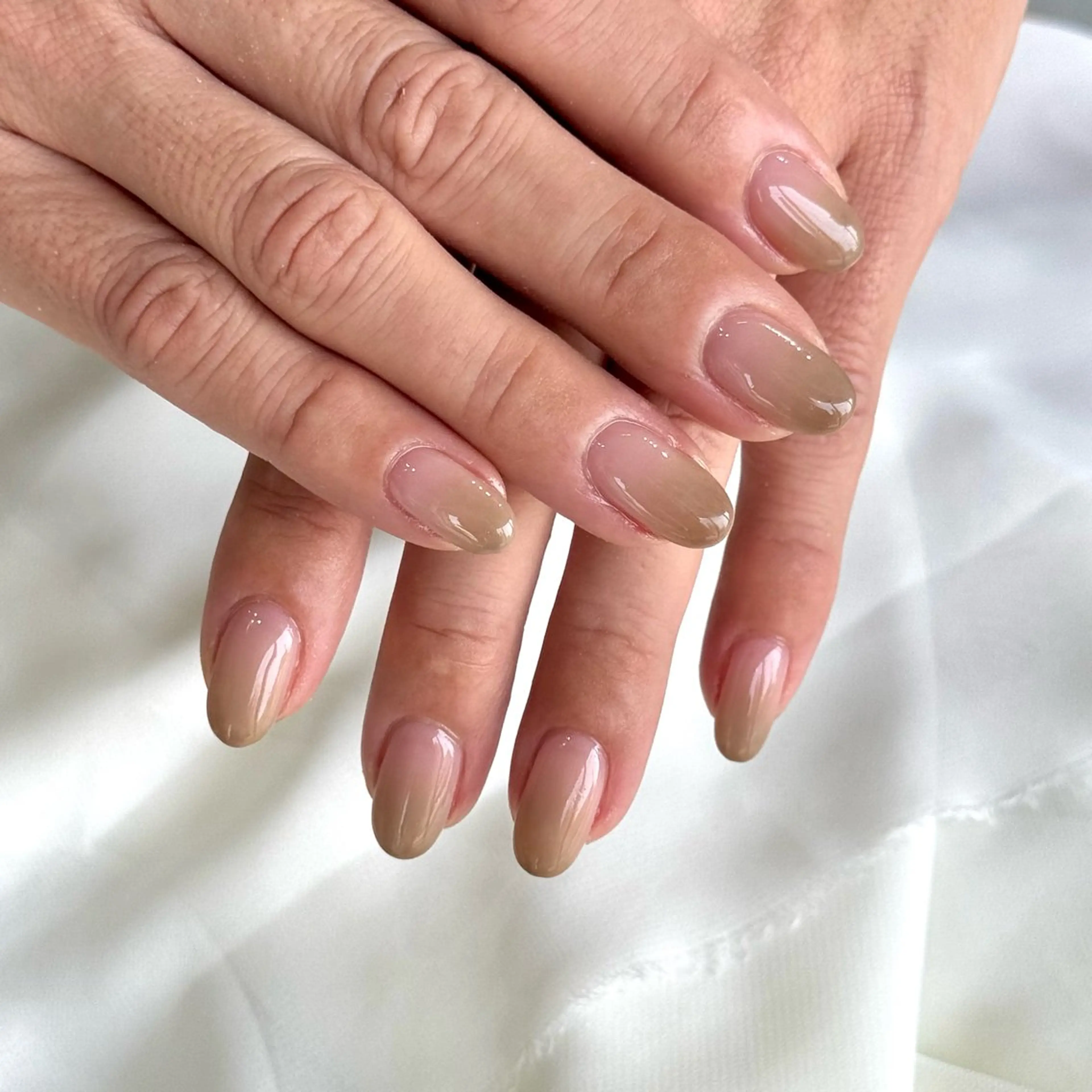 ネイル グラデーション ピンク ハンドネイル HARUKA ネイリスト福岡/薬院のネイルデザイン