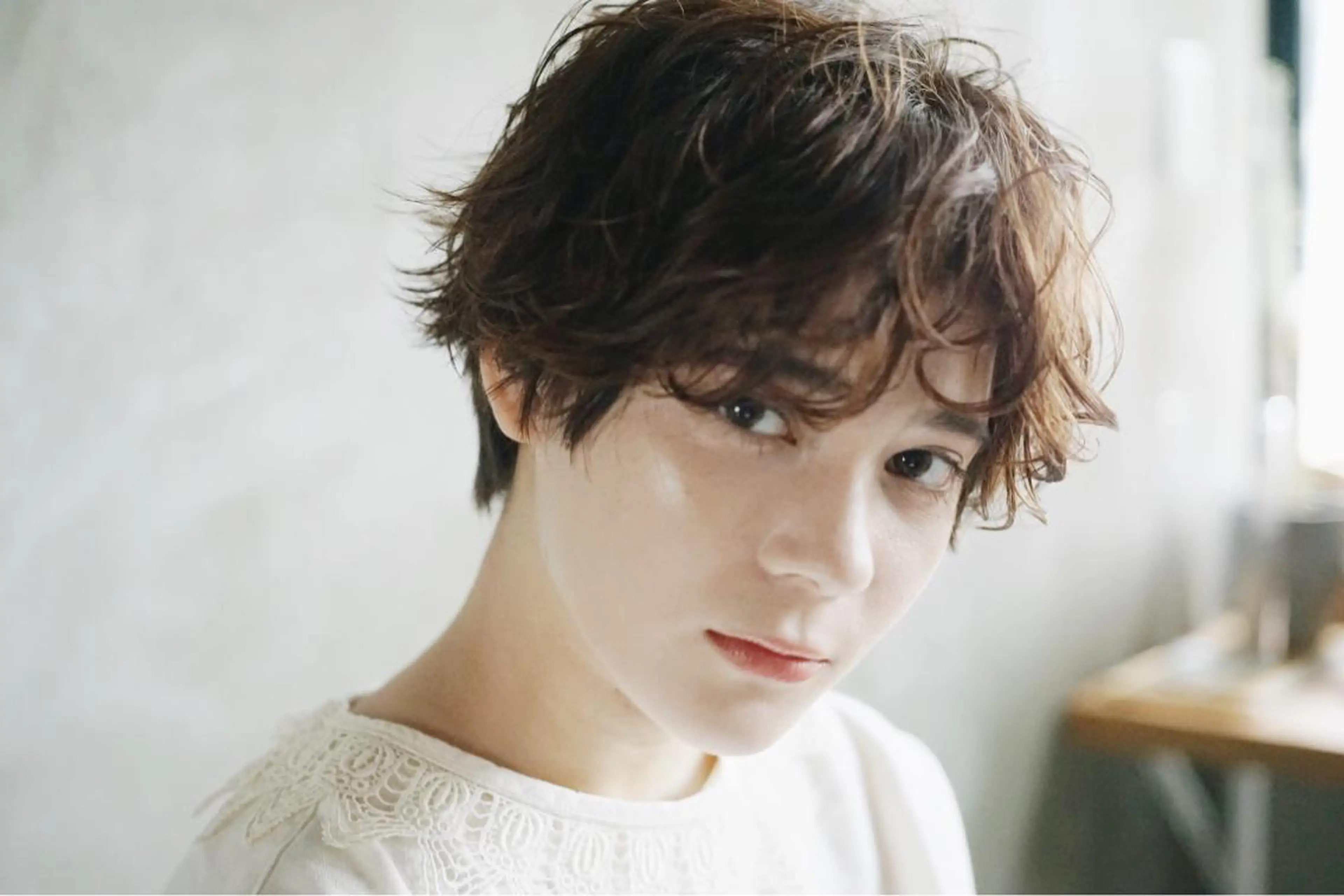 ショート ハイライト enne hair&organic所属・🌟髪質改善メテオ カラーenne🫧のヘアスタイル