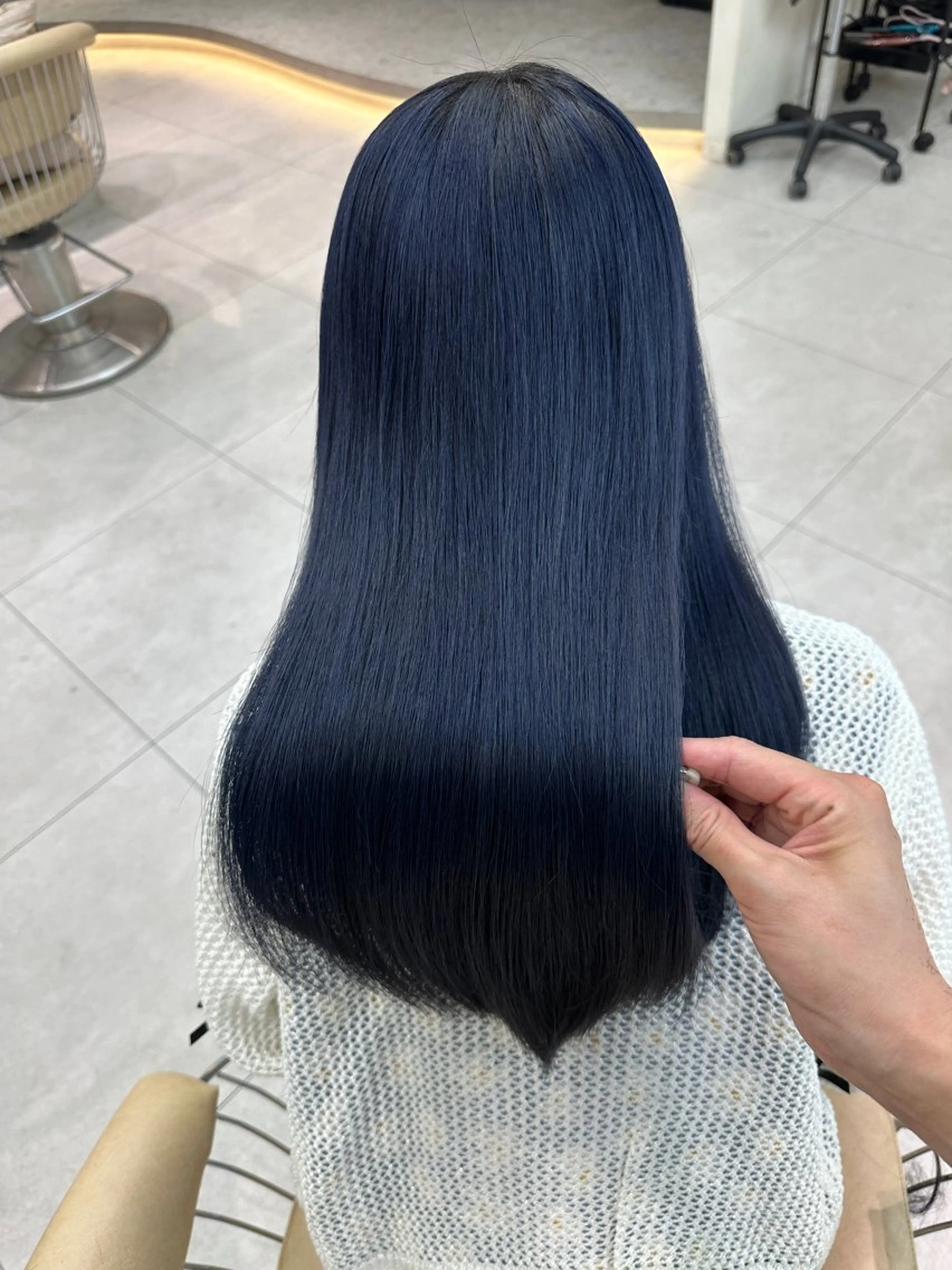 ロング カラー ヘアカラー トリートメント 《髪質改善✖️オリー ブ🧸》小嶋拓也のヘアスタイル