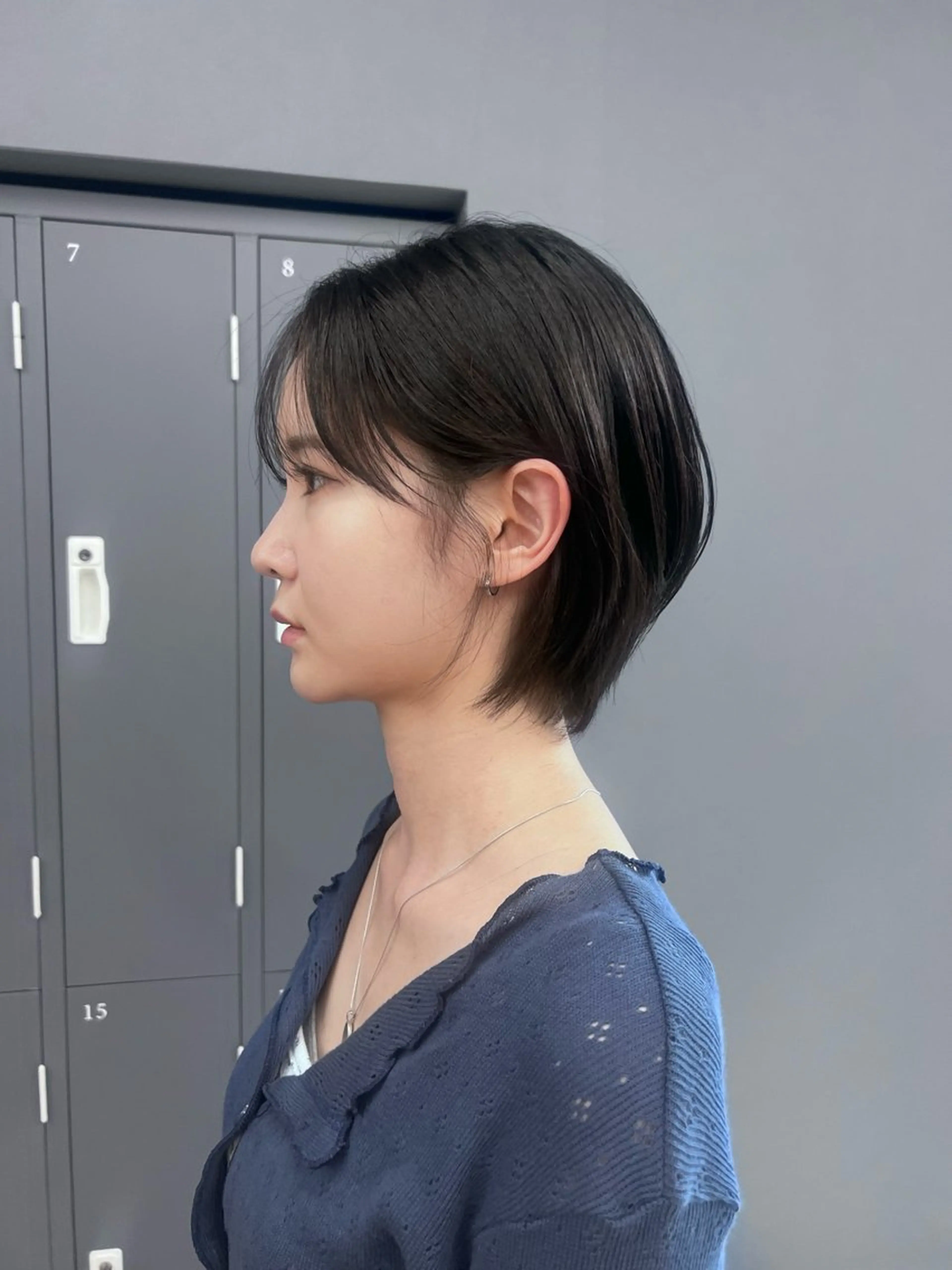 ショート 中田 姫歌のヘアスタイル