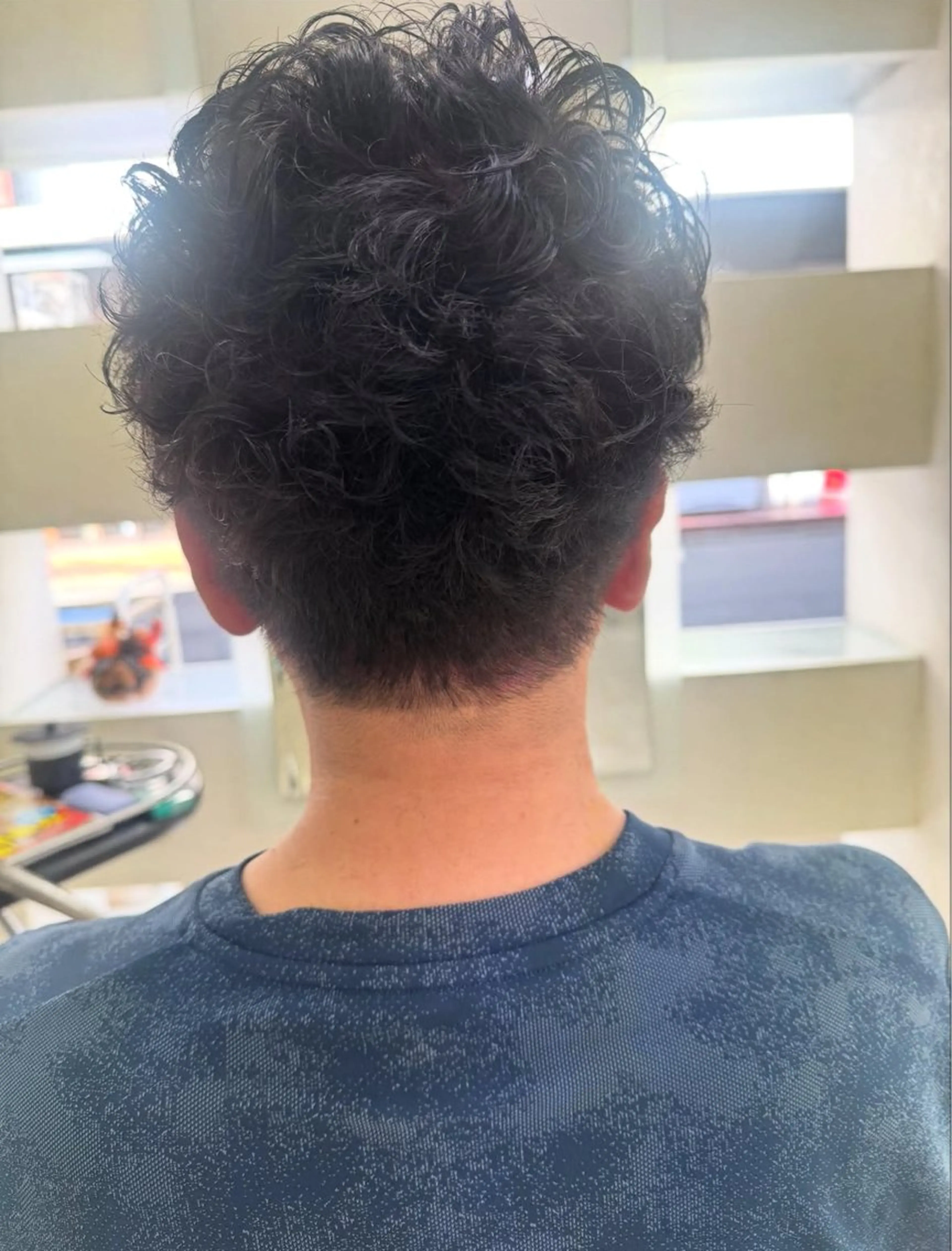 パーマ メンズ メンズパーマ タカハシ リナのヘアスタイル