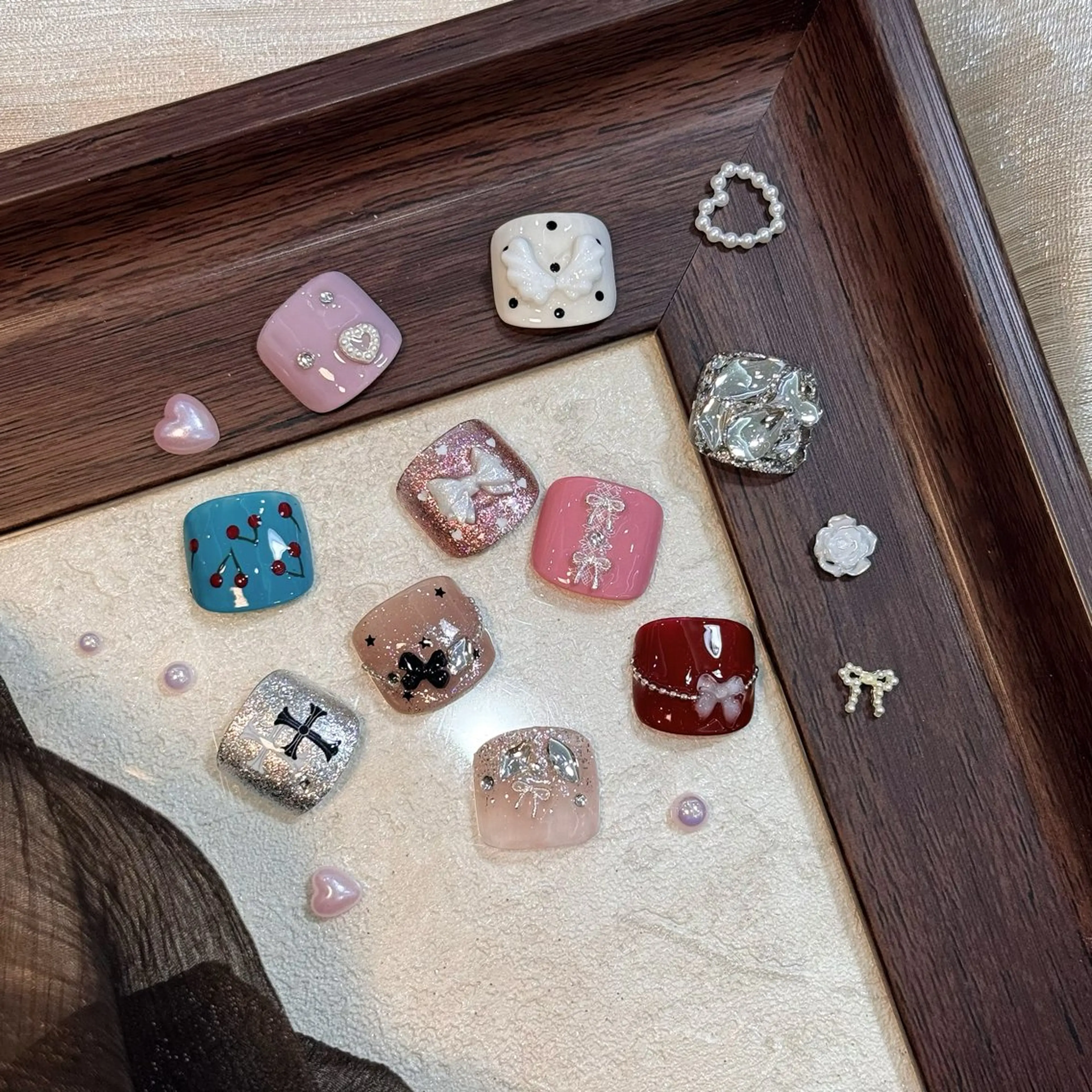 【Foot】親指定額デザイン🉐の写真