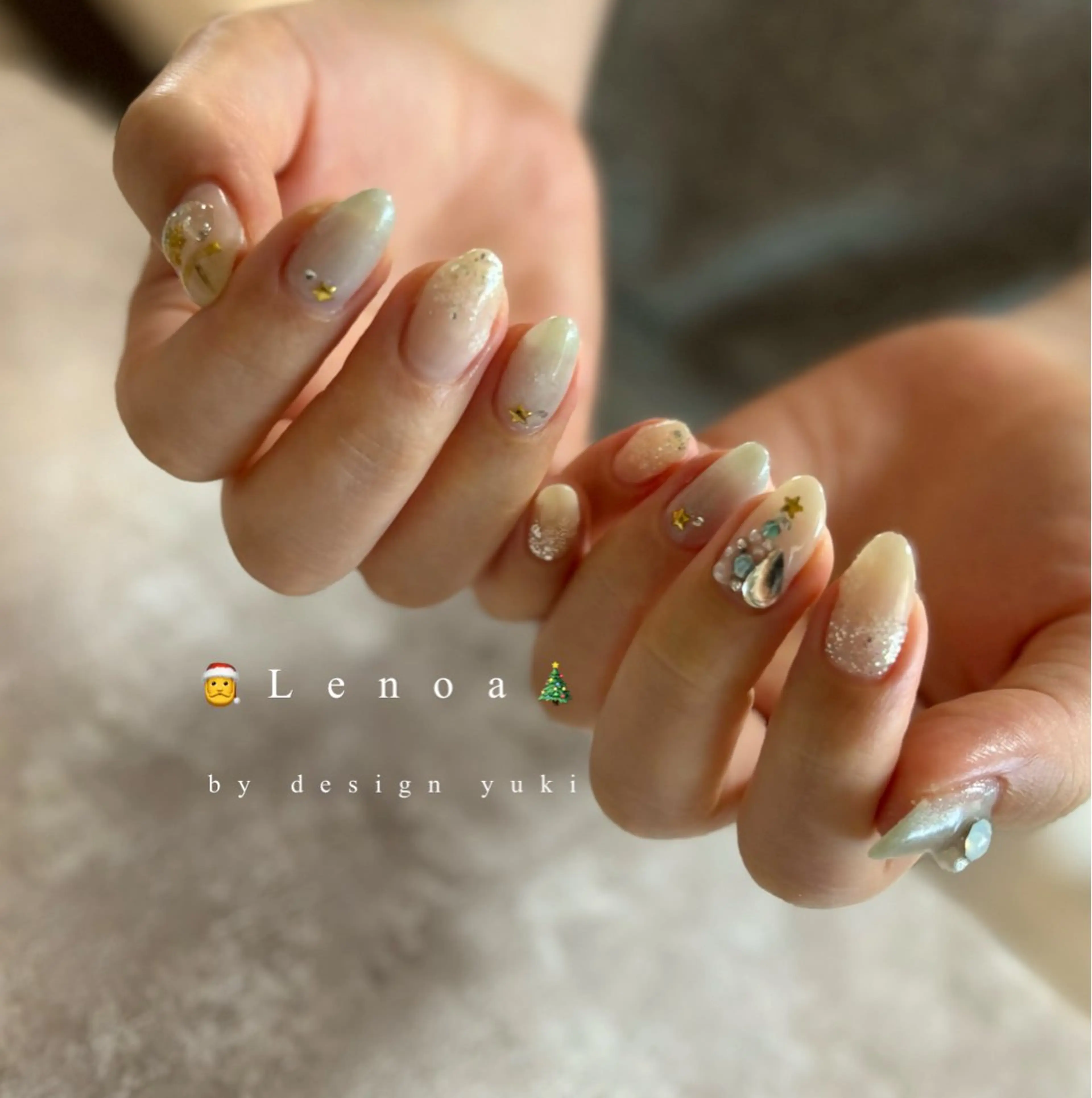 ネイル ハンドネイル Lenoa Yukiのネイルデザイン