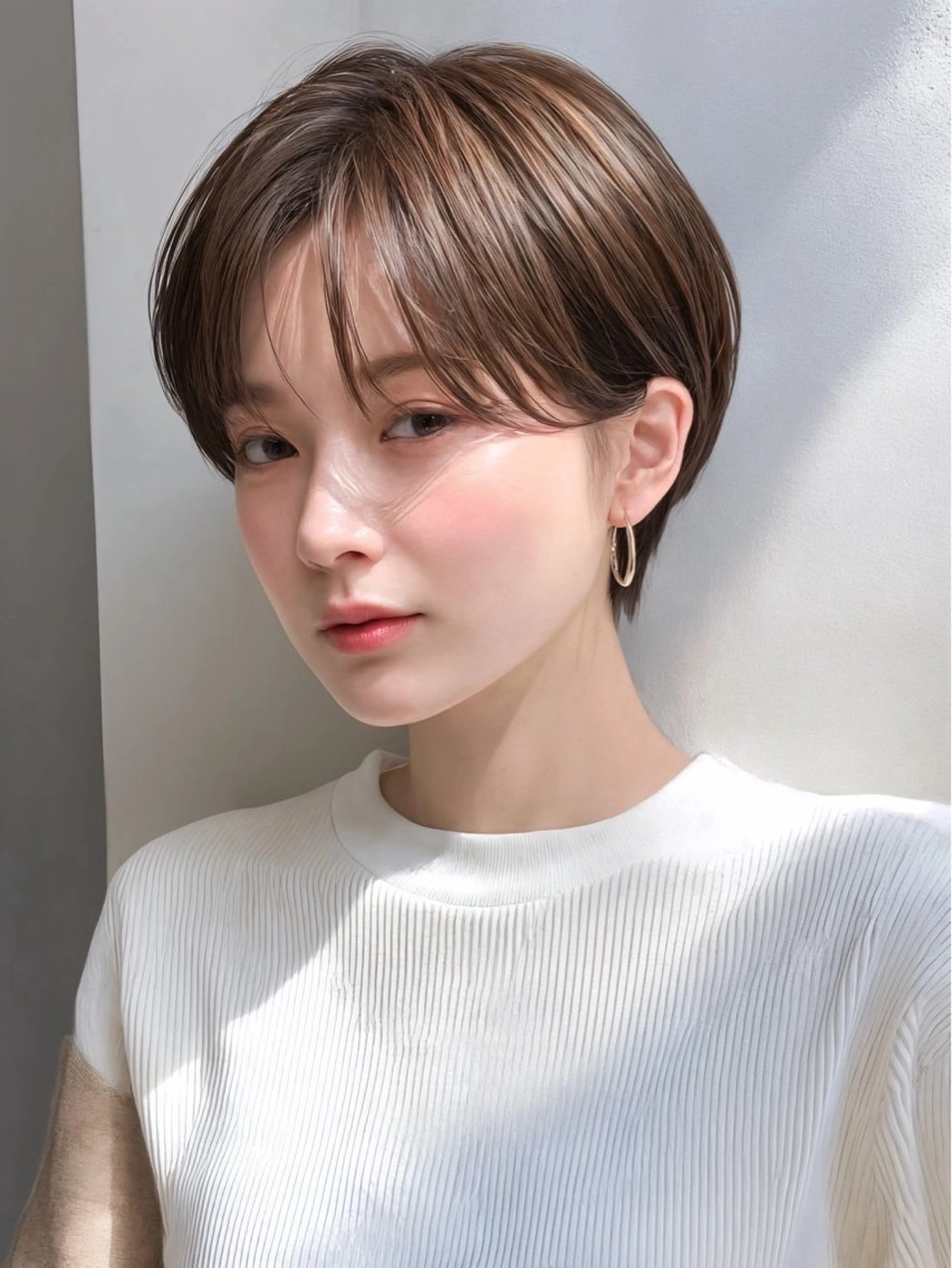 ショート 空 龍之介　カラー 特化/髪質改善/韓国のヘアスタイル