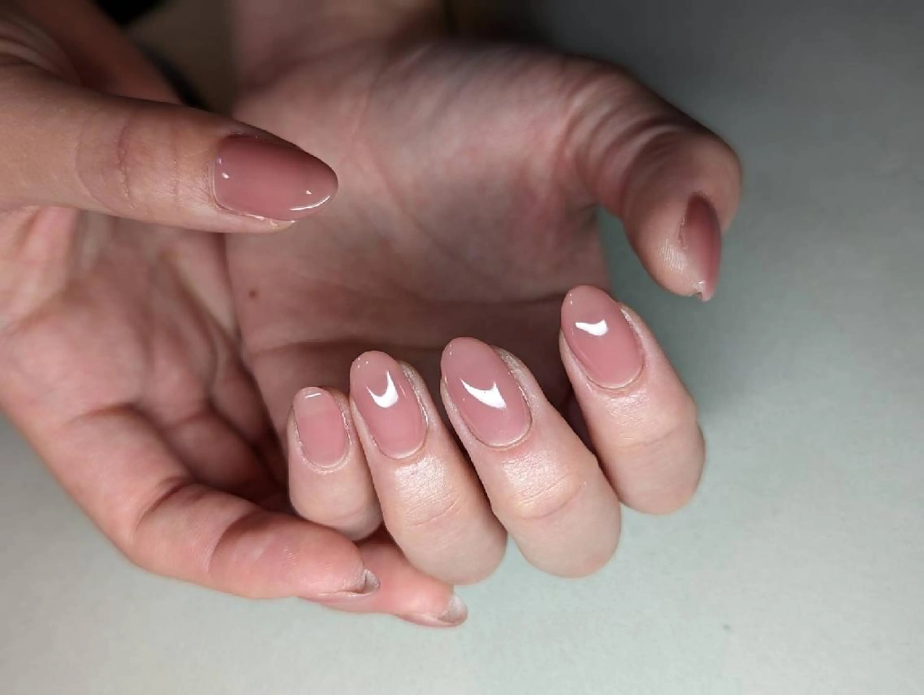 ネイル ワンカラーネイル ハンドネイル Nailsalon BEeR。のネイルデザイン