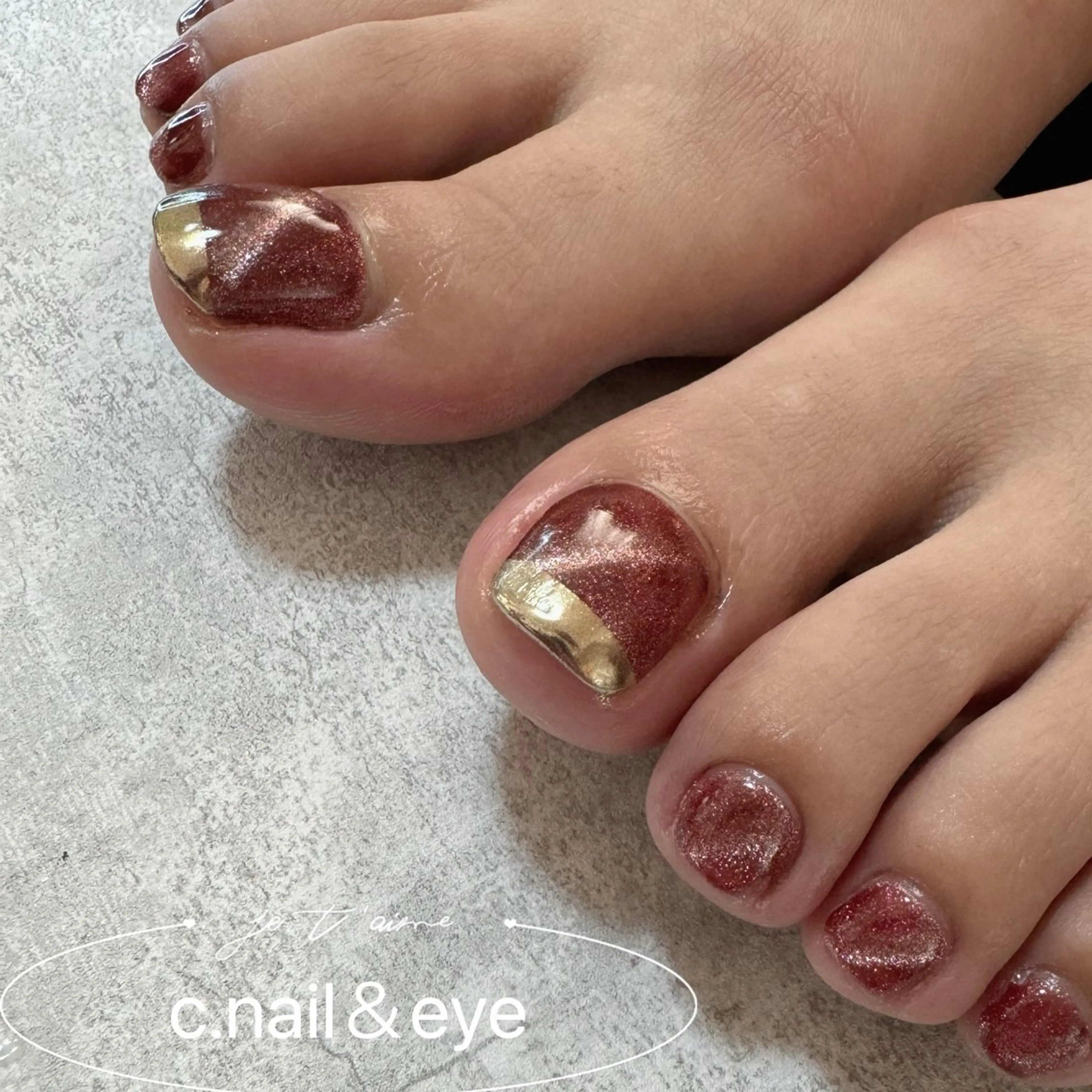 ネイル フットネイル C.Nail&EYE RINAのネイルデザイン
