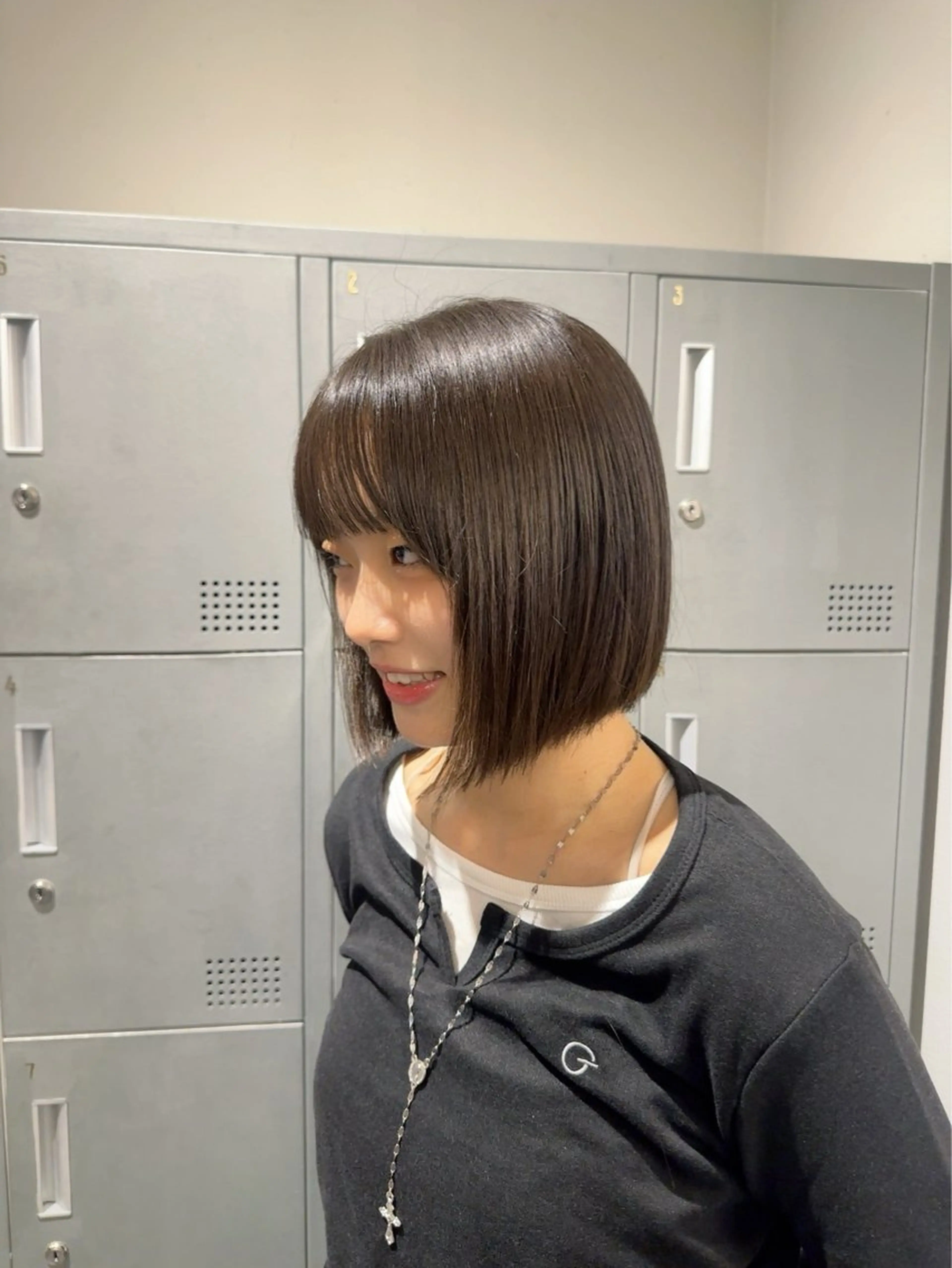 ショート 透明感カラー/レイ ヤーカット/KaHoのヘアスタイル