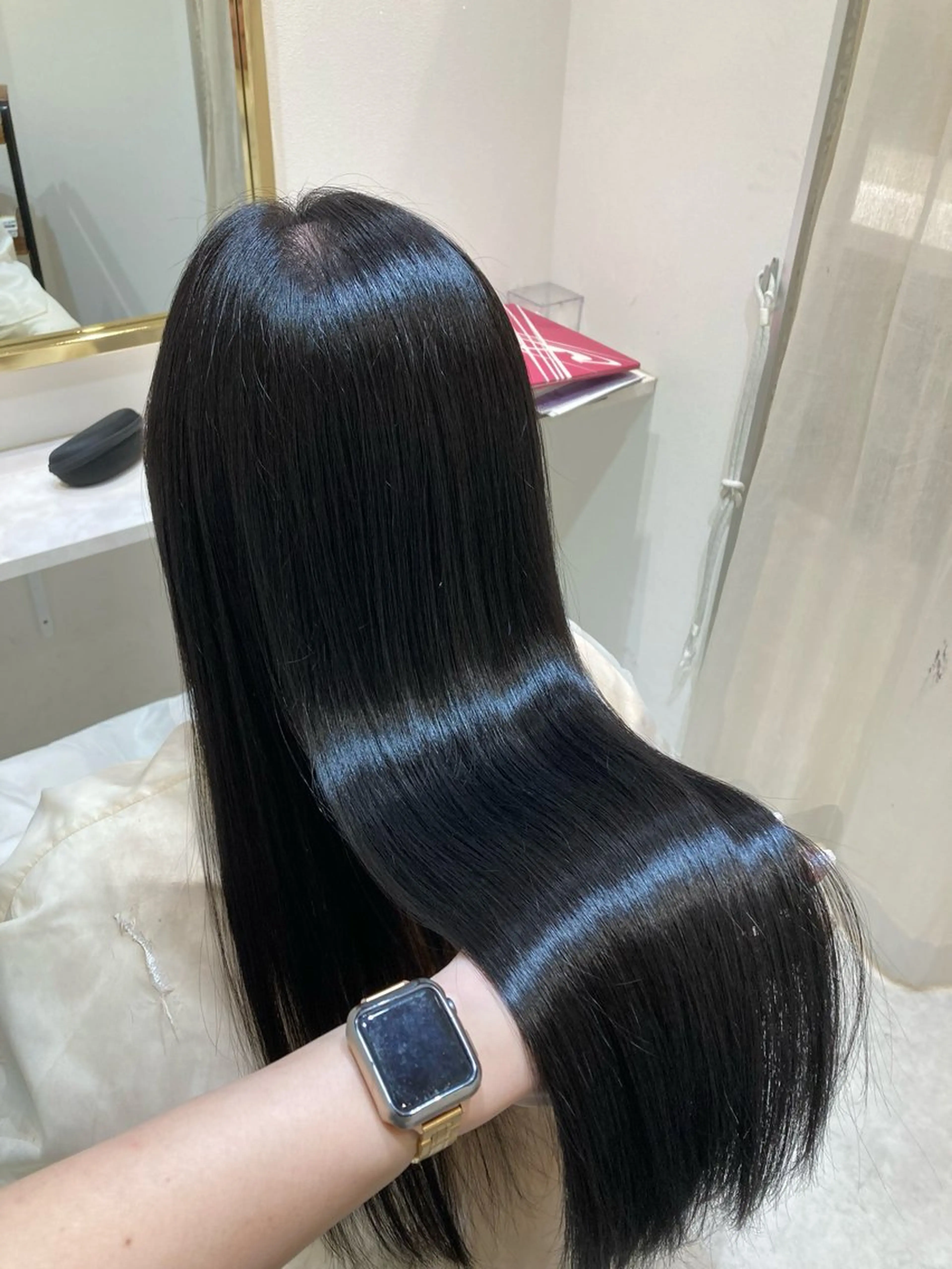 ロング ヘアカラー トリートメント LEVIJU hair  矢野岬のヘアスタイル