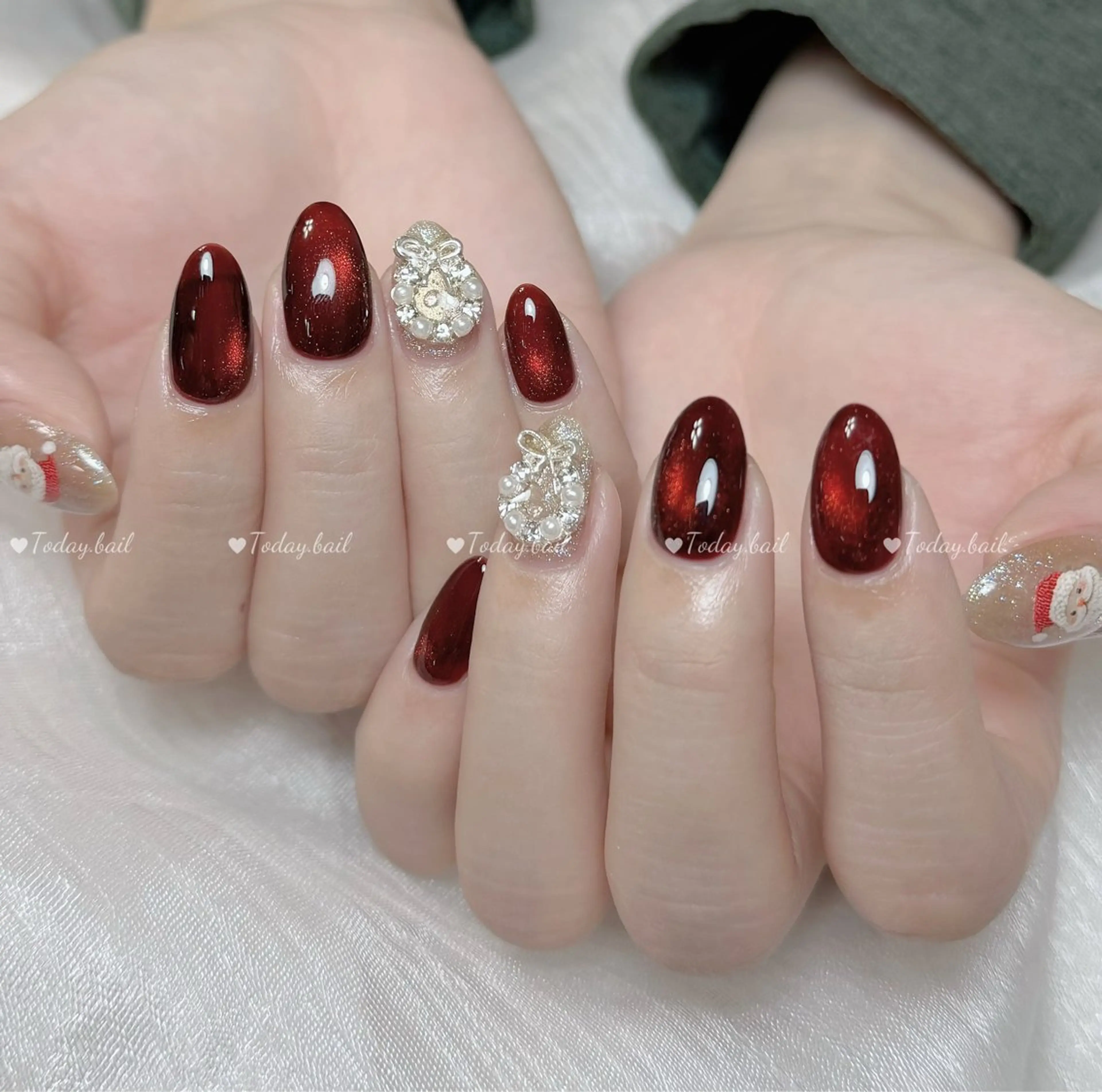 ネイル ハンドネイル 🎀Today nail💅のネイルデザイン