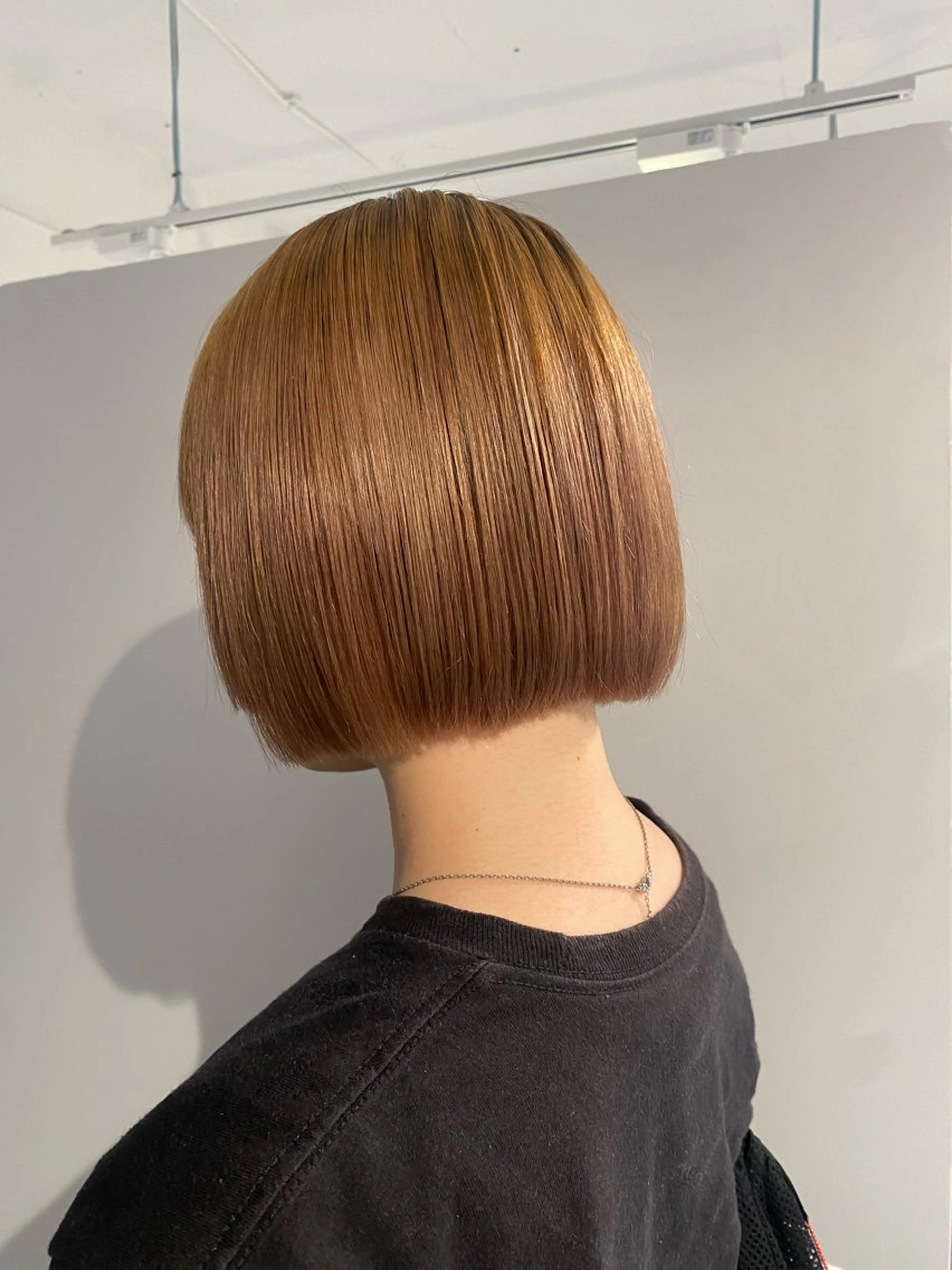 ショート ショート/ボブ/顔周 りレイヤー/RINAのヘアスタイル