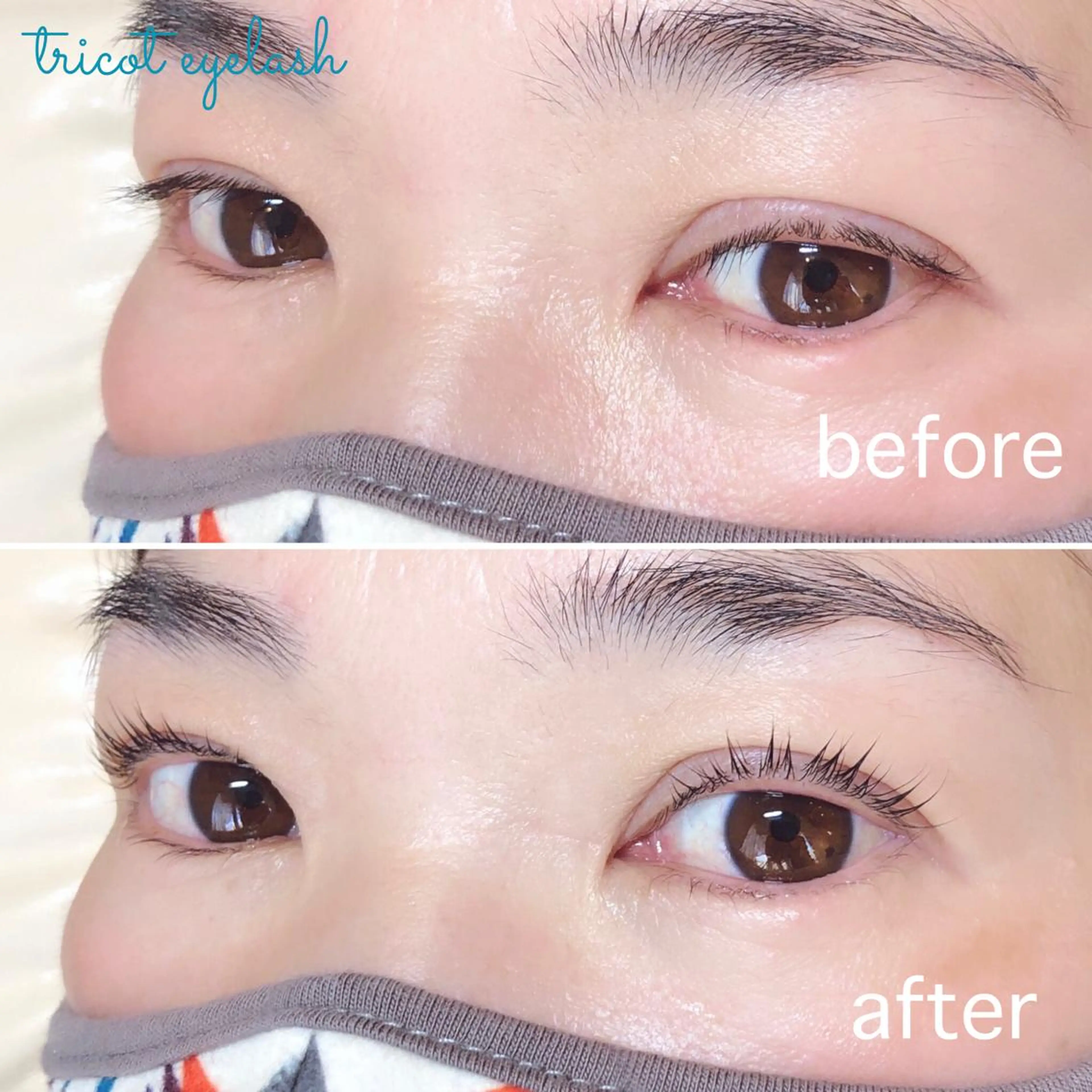 マツエク・マツパ パリジェンヌラッシュリフト tricot 藤元のマツエク・マツパデザイン