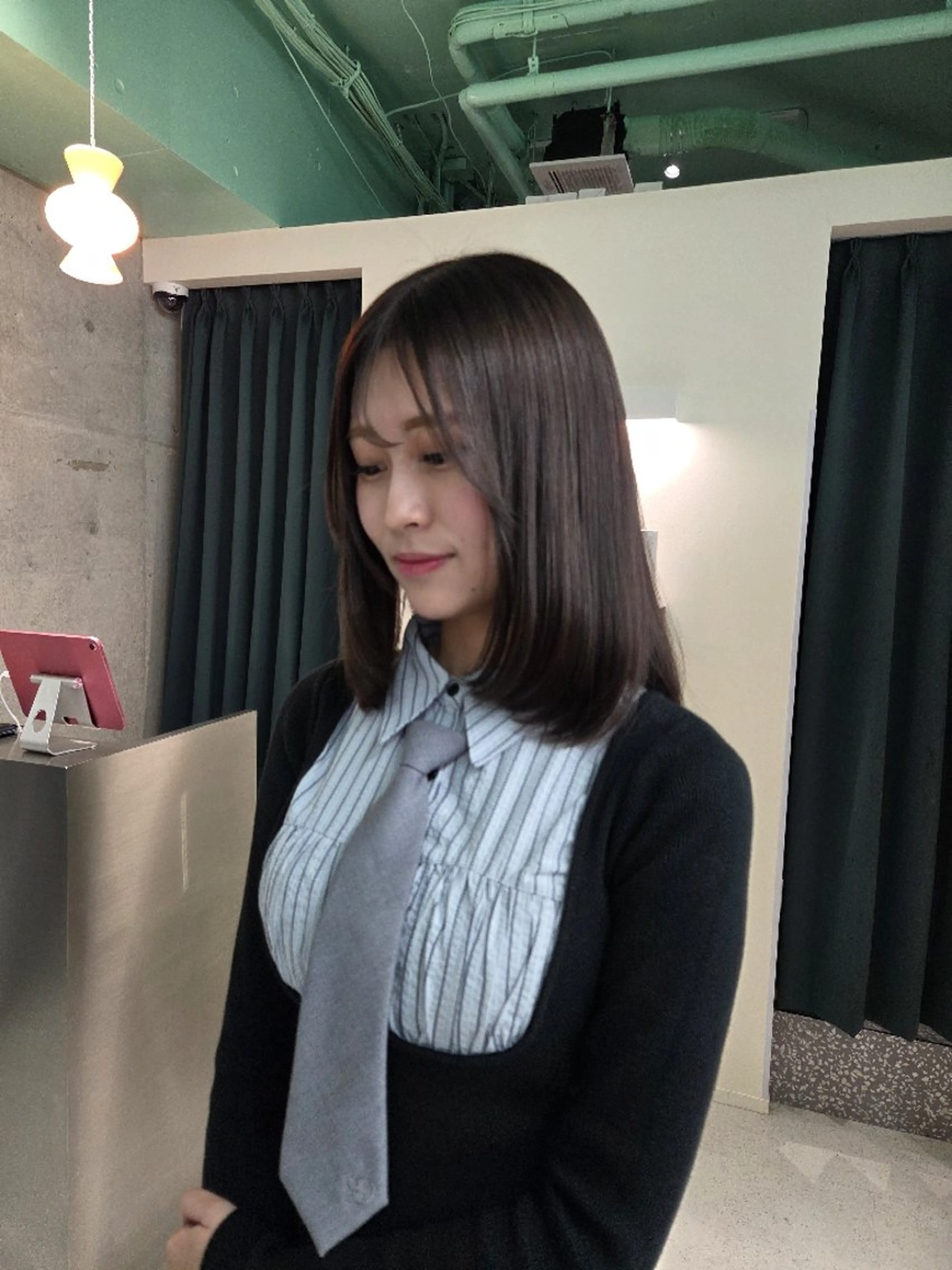 透明感カラー(ブリーチなし)+トリートメントの写真