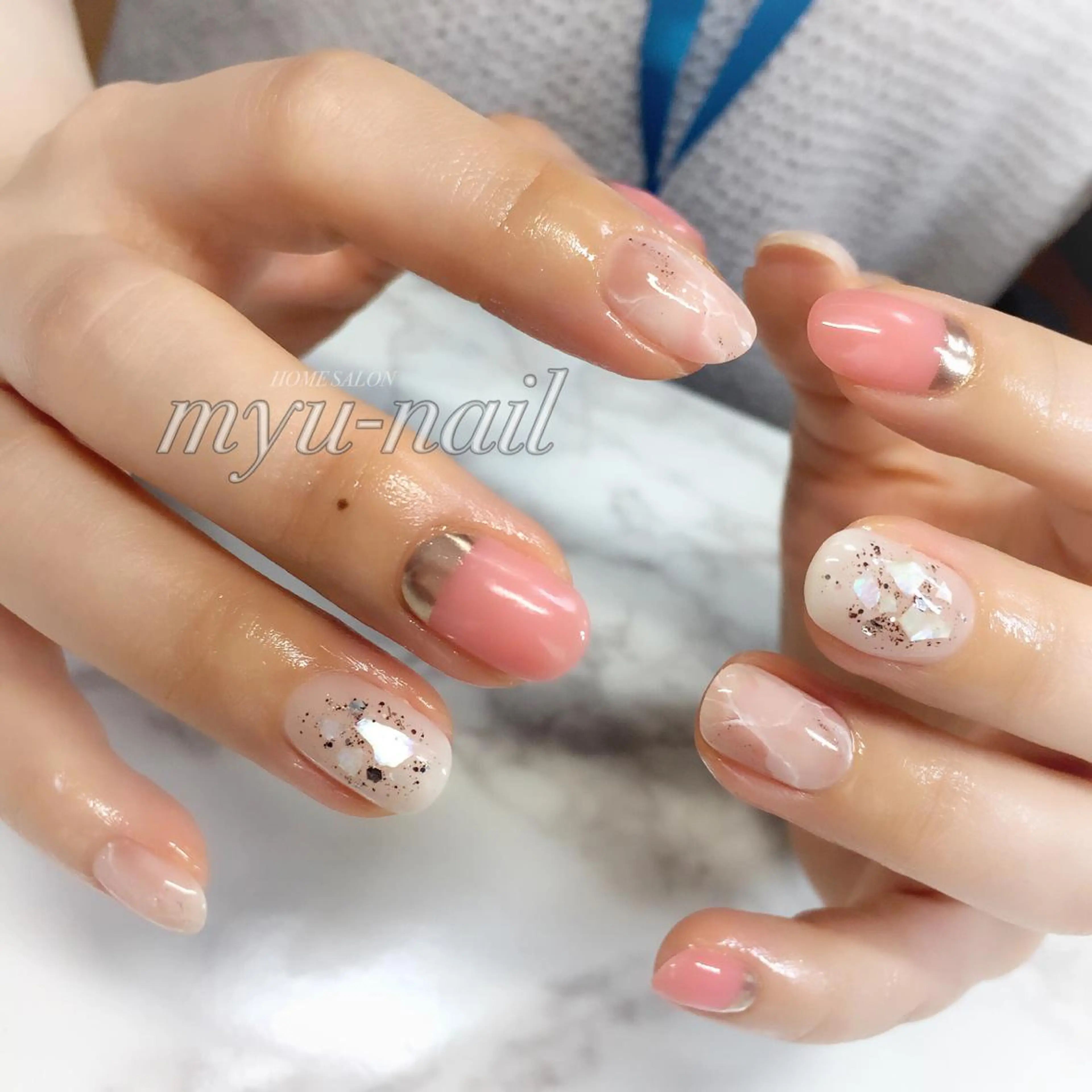 ネイル ホームサロン myu-nailのネイルデザイン