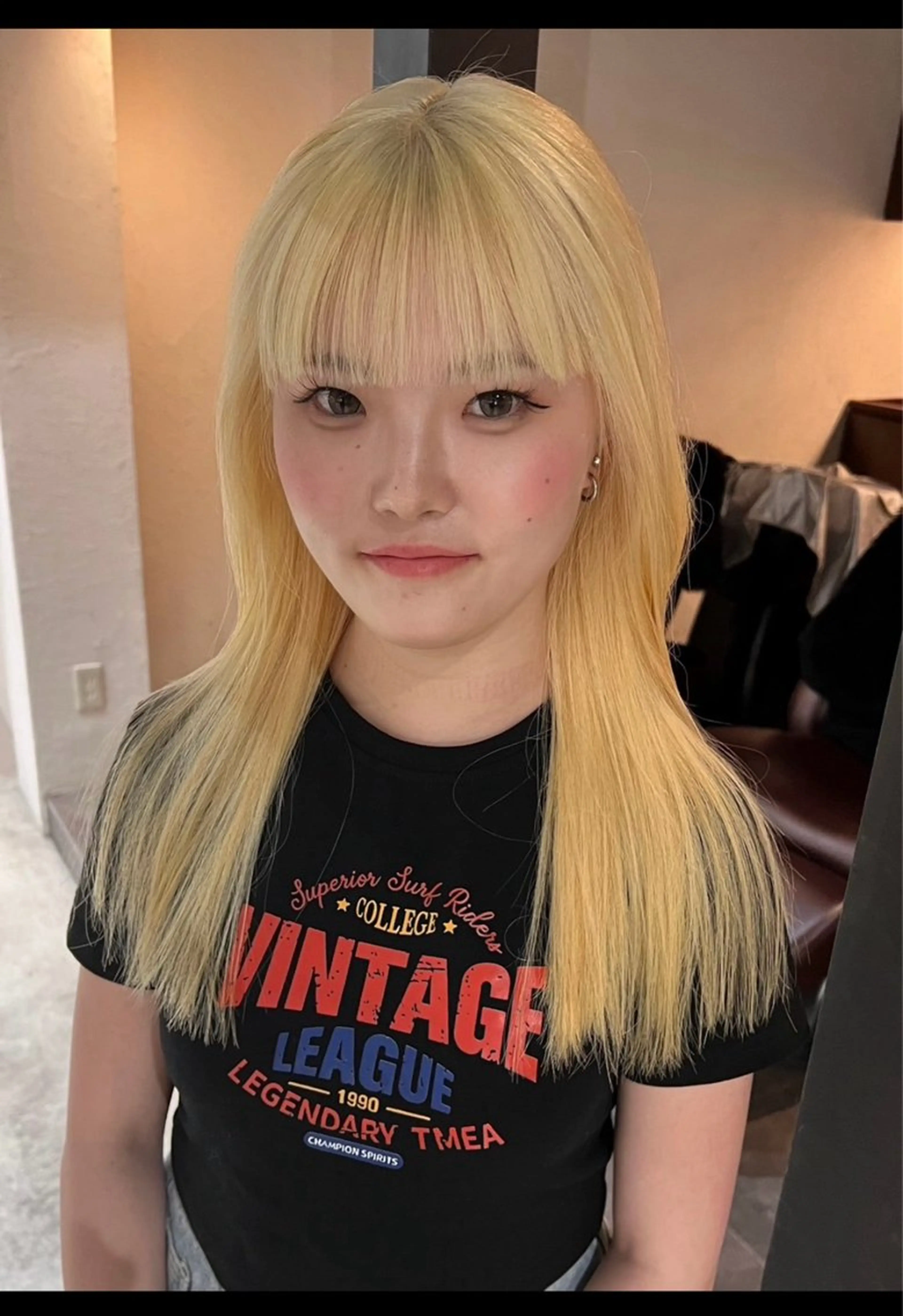 ⭐️1月限定メニュー⭐️1ブリーチ+オンカラー+幻のトリートメント付の写真