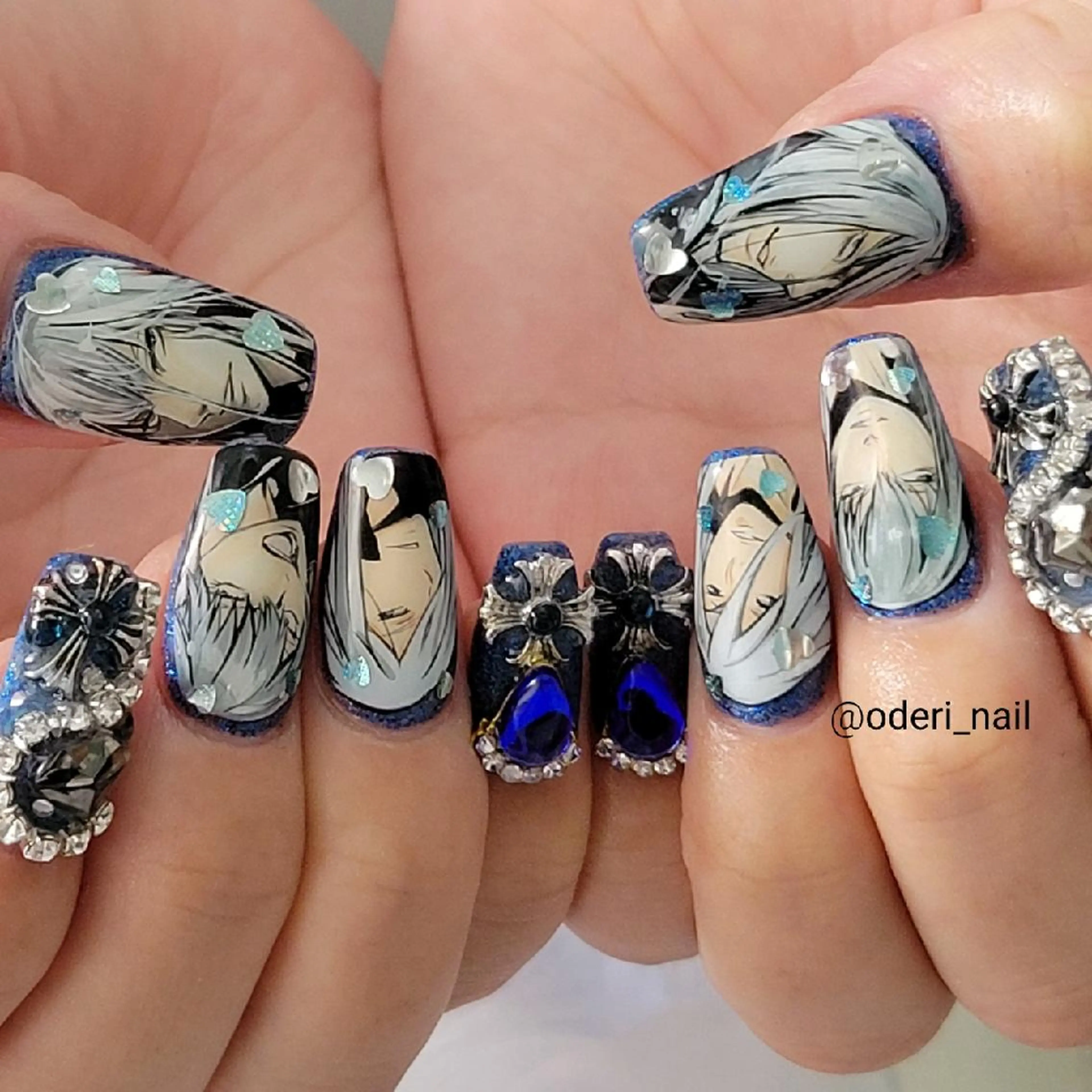 ネイル アートネイル ジェルネイル おで@ oderi_nailのネイルデザイン