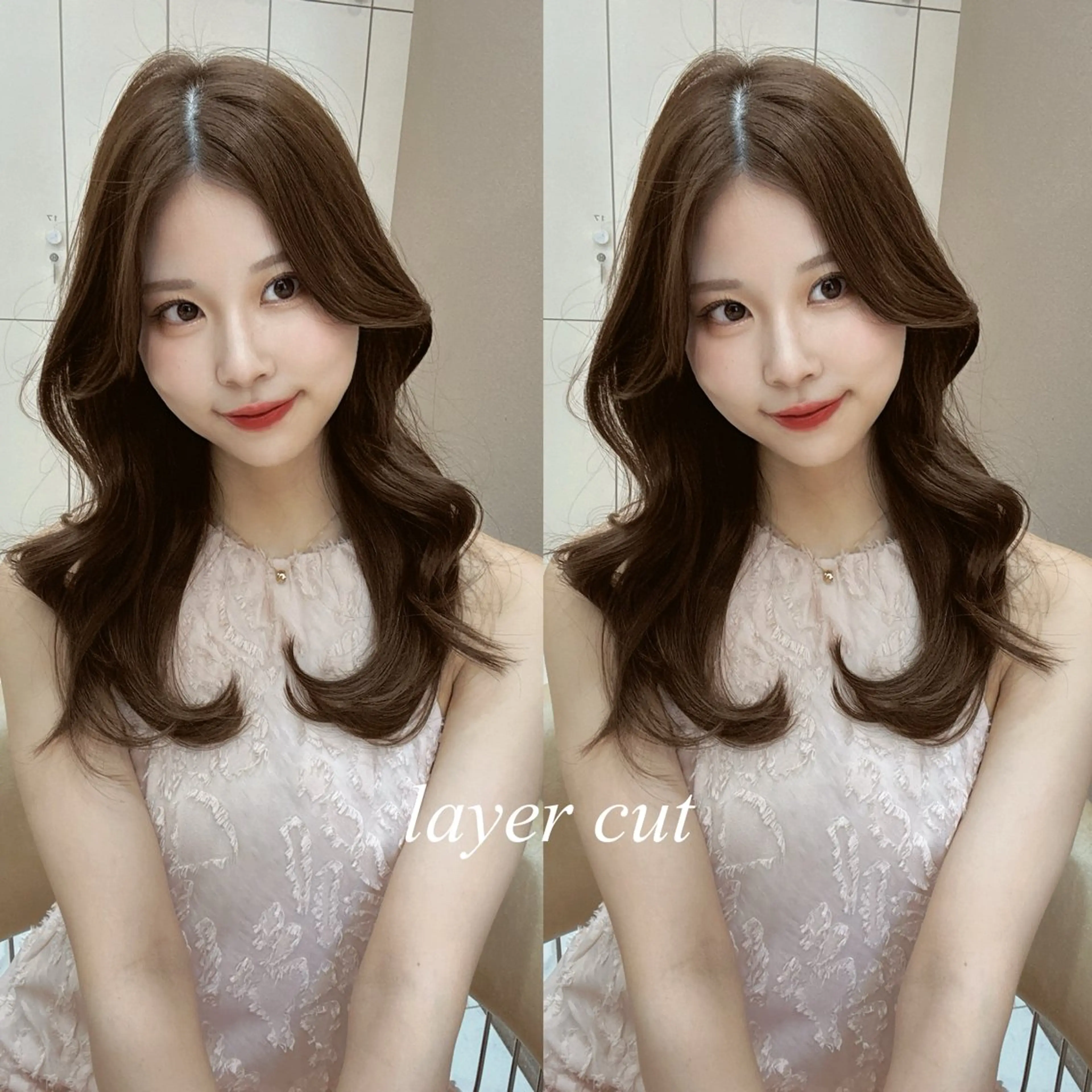 ロング カラー レイヤー ♡Miku♡のヘアスタイル