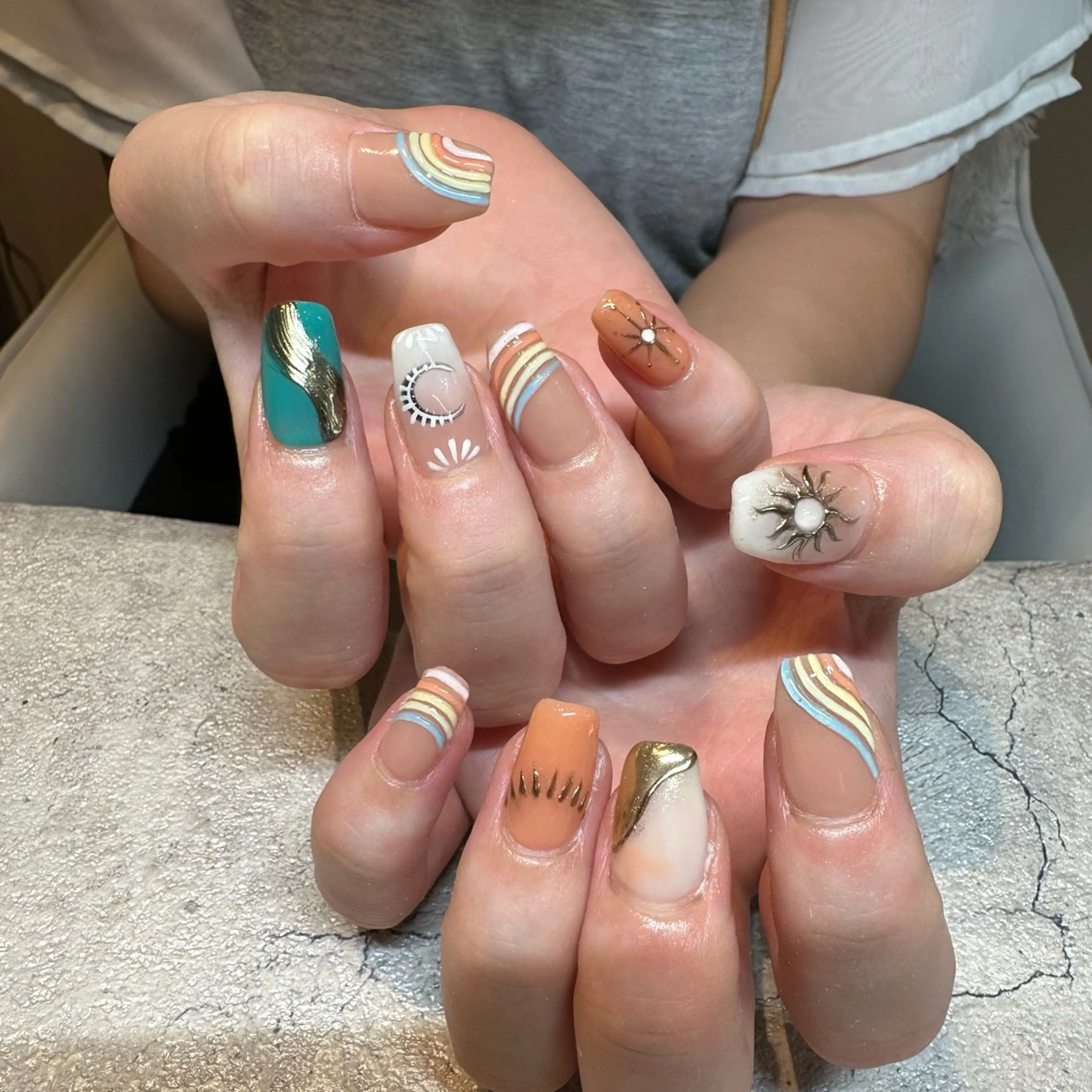 ネイル ハンドネイル Tocowaka マエダのネイルデザイン