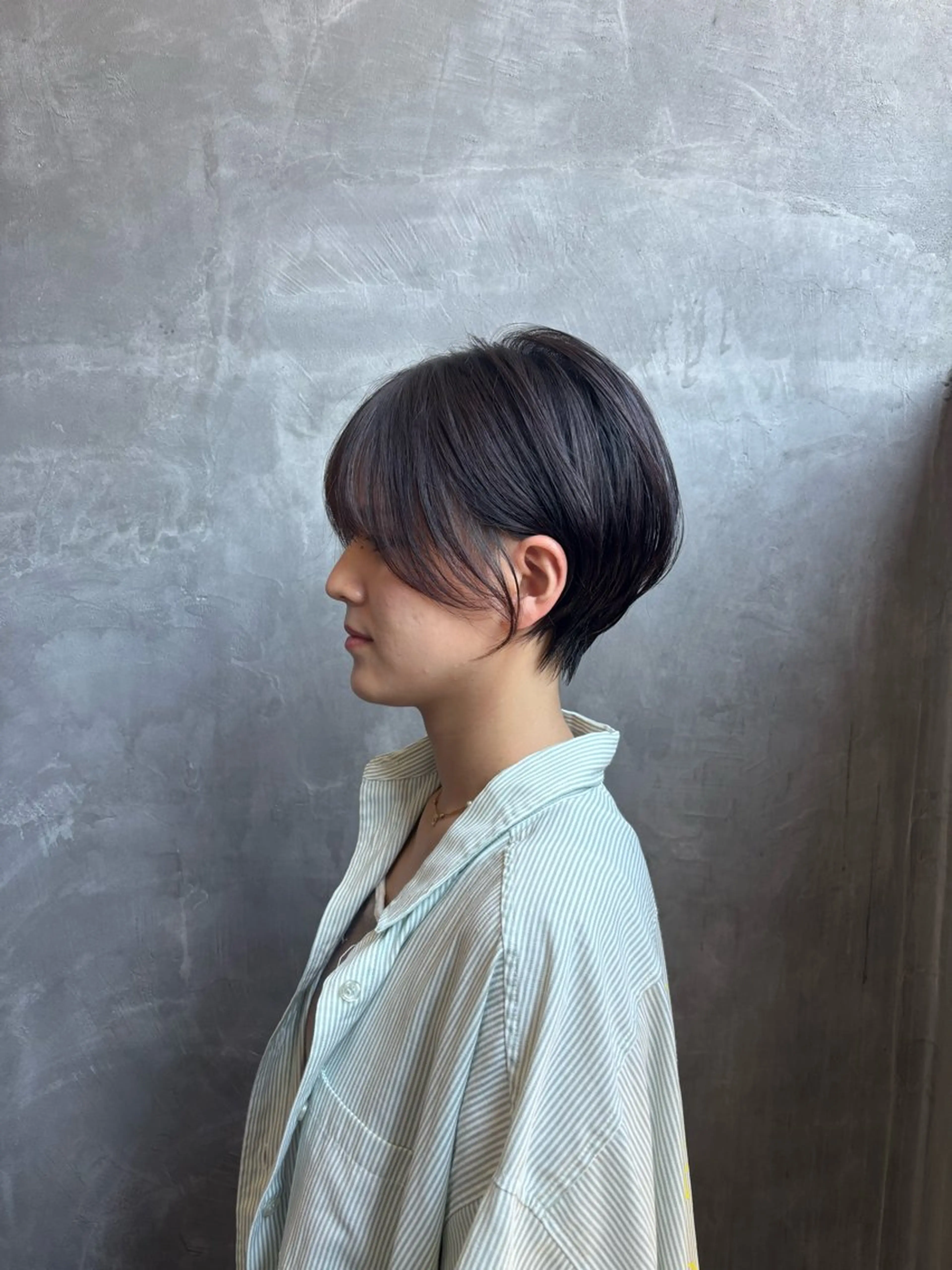 ショート ショートヘア カット 野口 咲愛のヘアスタイル