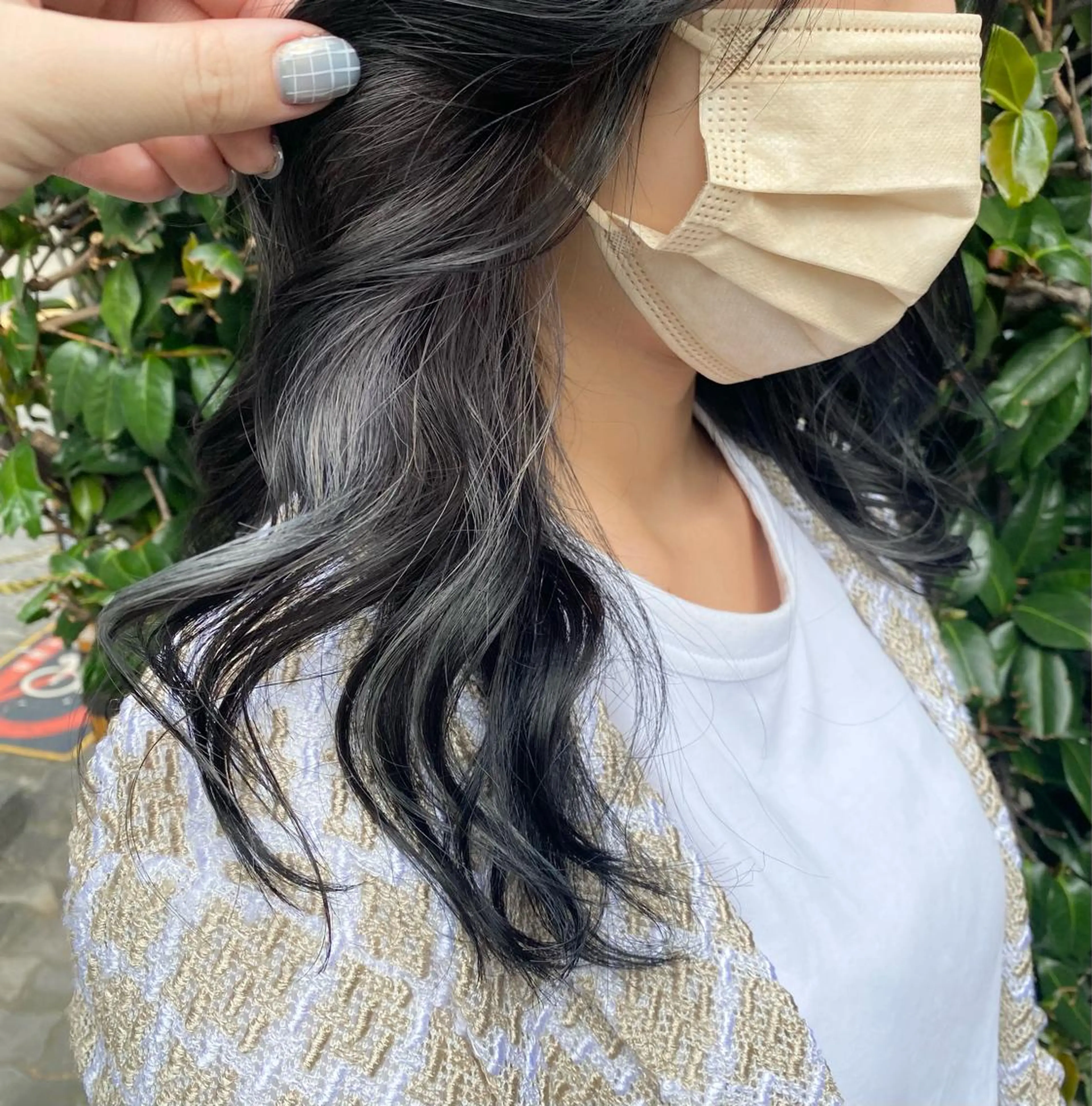 ロング カラー マンツーマン女性 美容師 奏のヘアスタイル