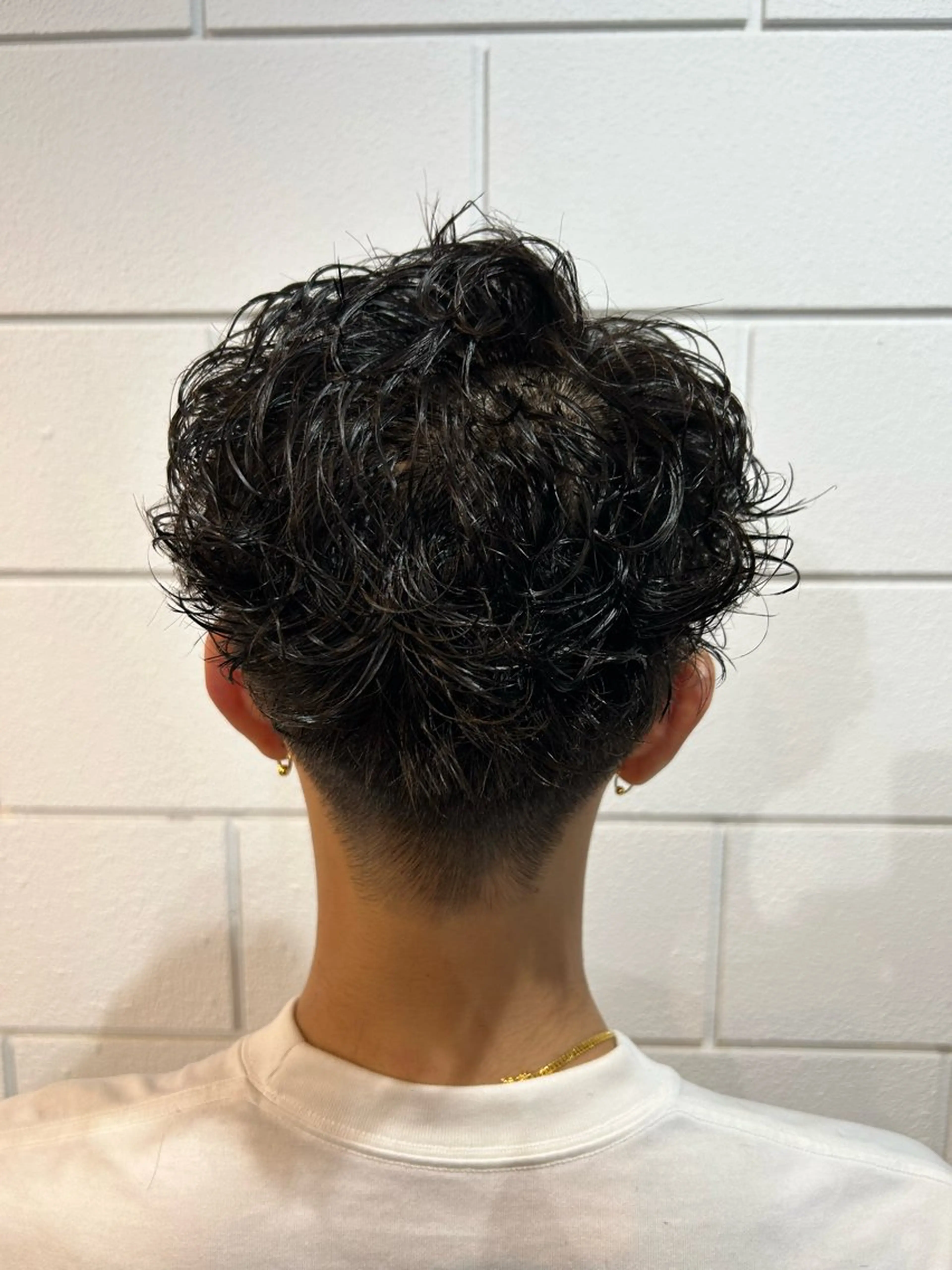 パーマ メンズ 相澤 拳のヘアスタイル