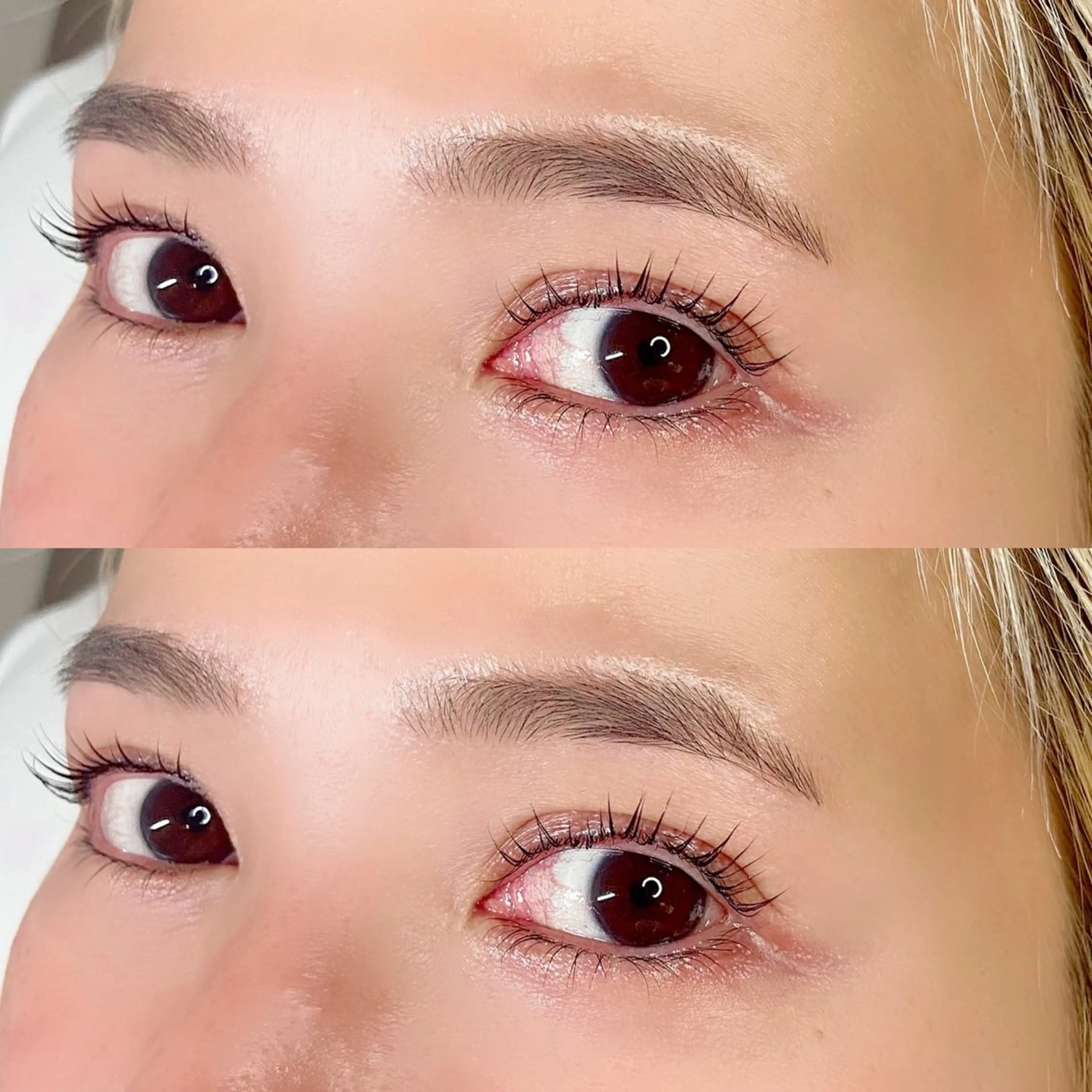 【美眉Wax +選べるまつげ💝LEDフラットラッシュ(オフ込100本.オフ無120本)orマツパ】の写真