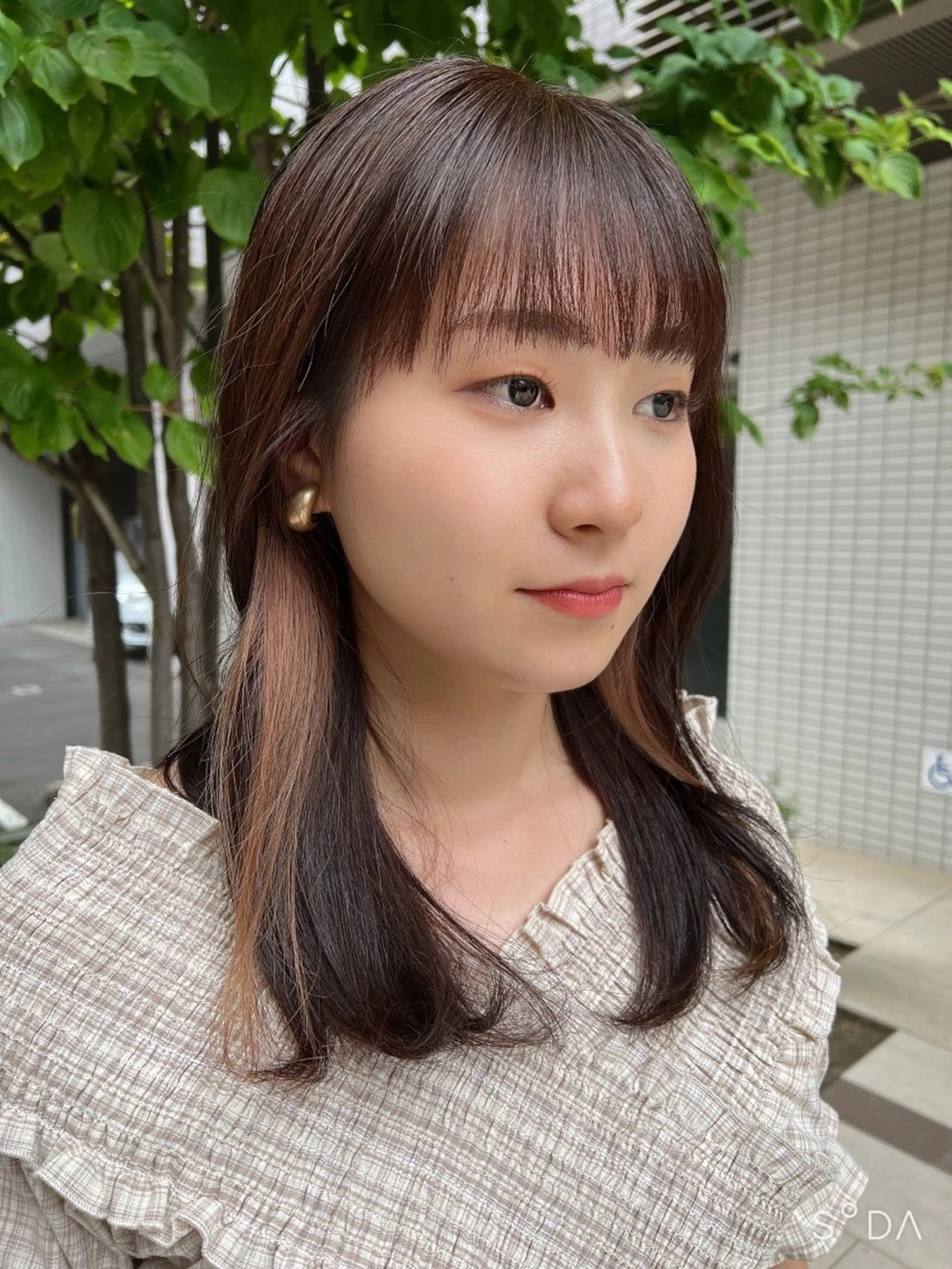 ミディアム カラー ベージュカラー ブリーチ ケアブリーチ イヤリングカラー 💎透明感カラー特化 💎TAISEIのヘアスタイル