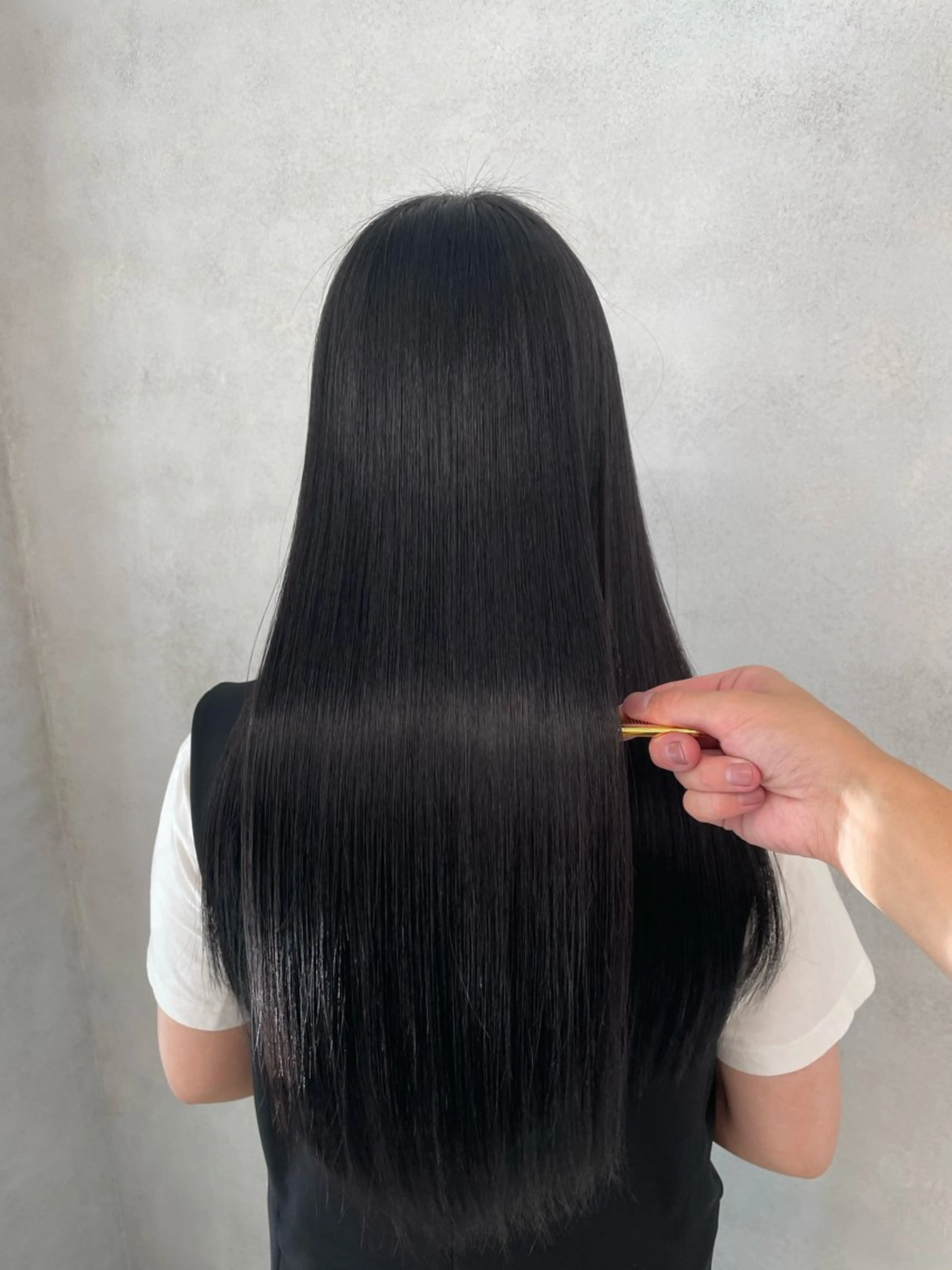 ロング カット 縮毛矯正 トリートメント ヘッドスパ ✨髪質改善✨美髪 矯正🫧小泉のヘアスタイル