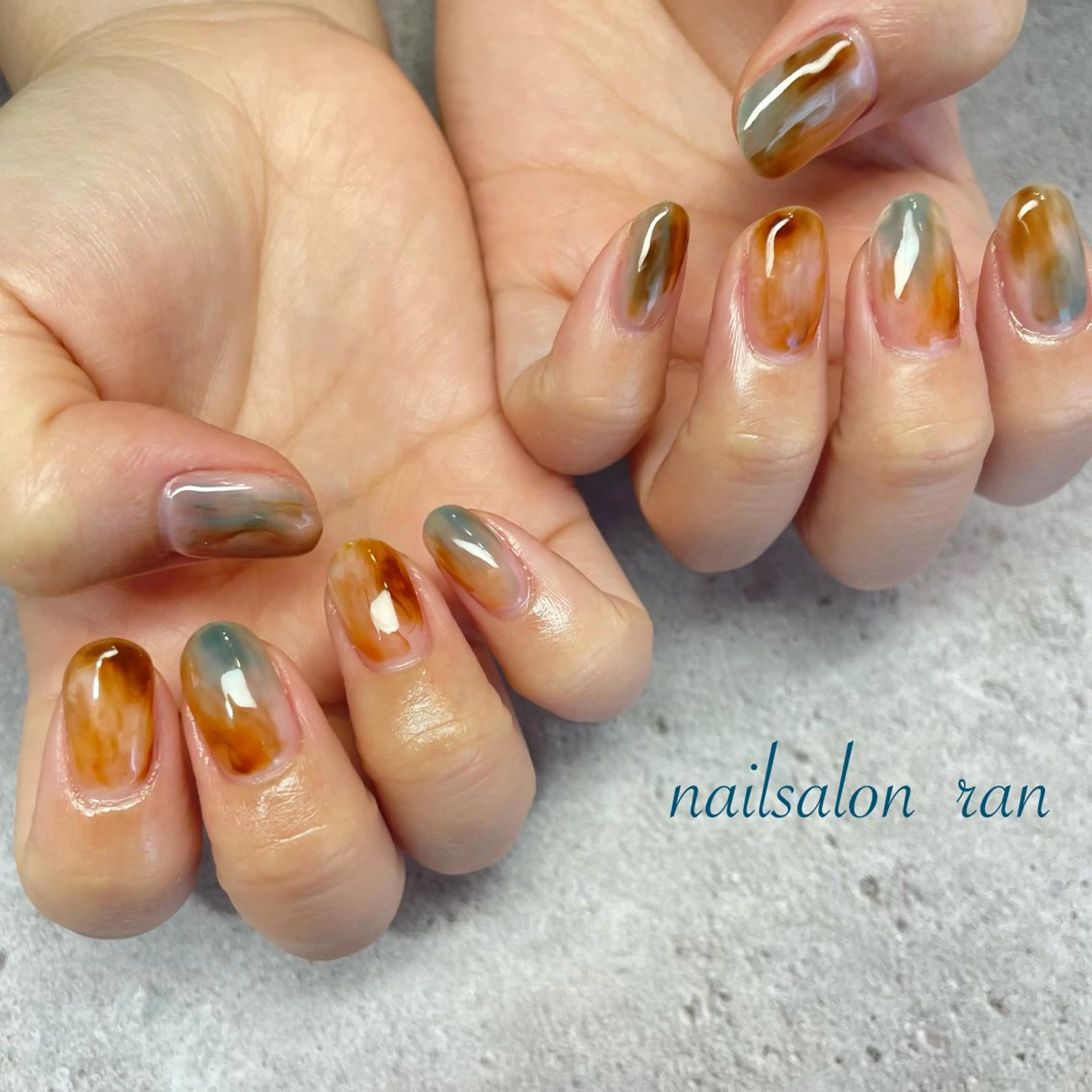 ネイル 持ち込み nailsalon ranのネイルデザイン