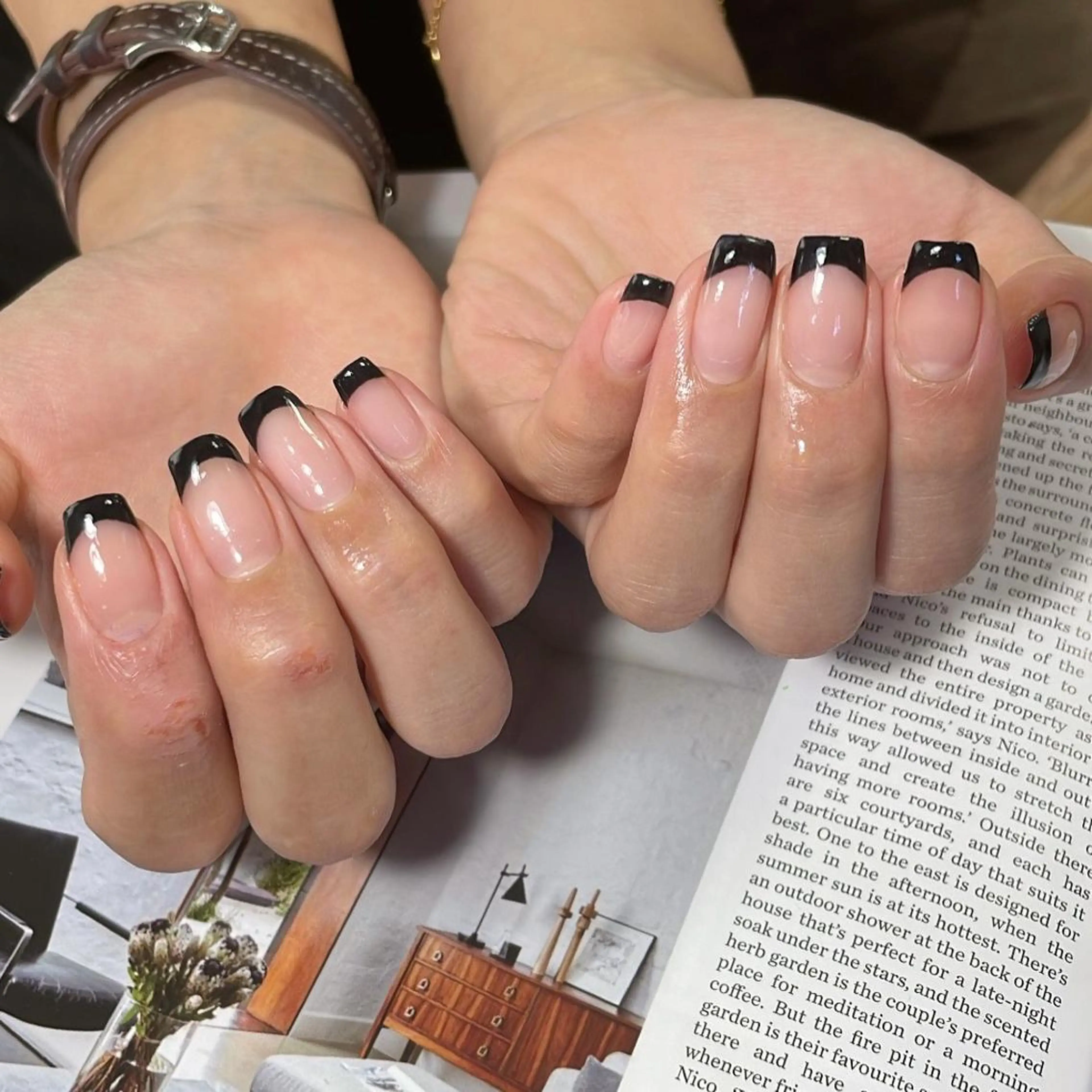 ネイル フレンチネイル ハンドネイル Lofinails ちひろのネイルデザイン