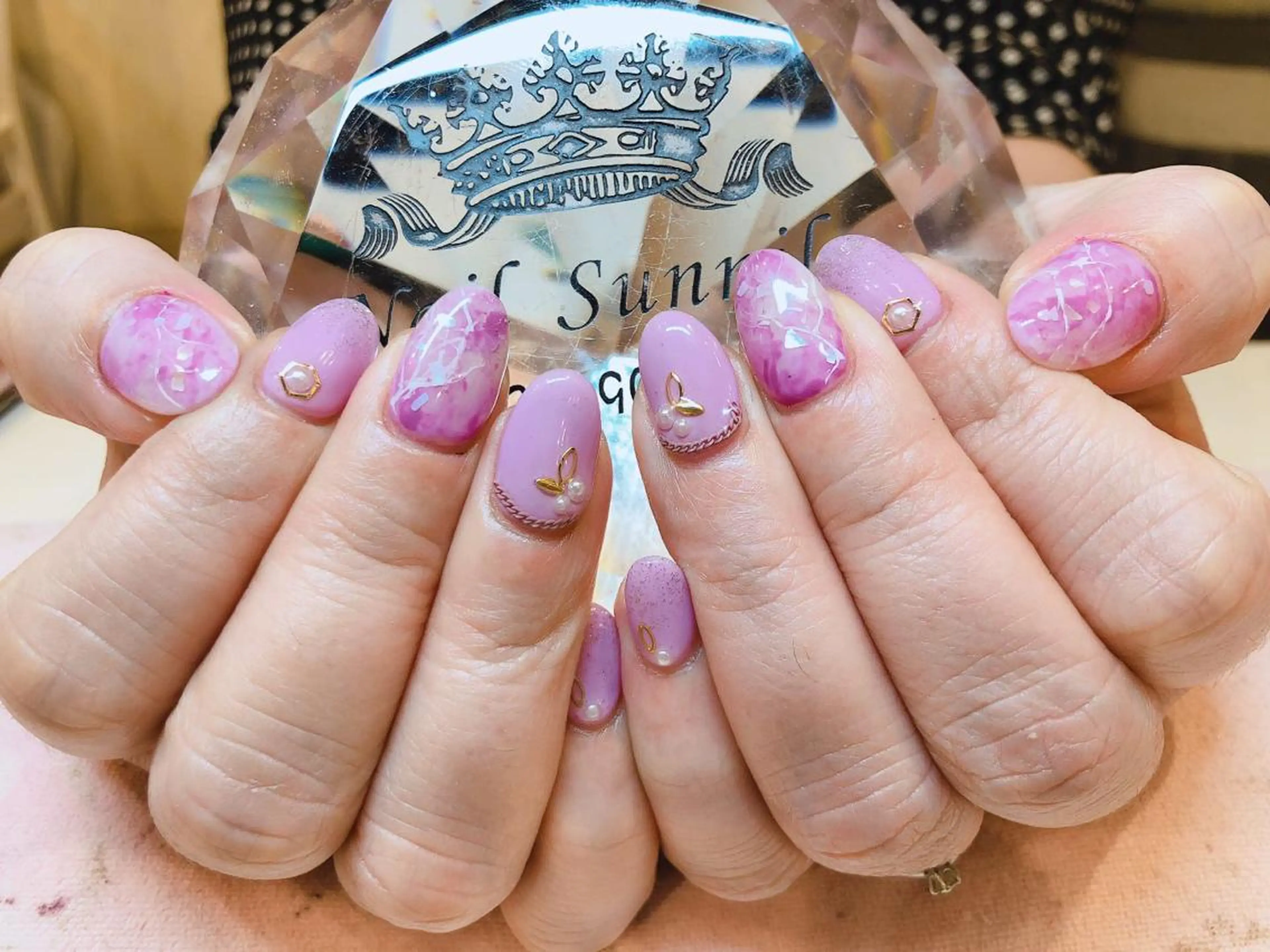 ネイル 長さだし専門店 M2　rikaのネイルデザイン