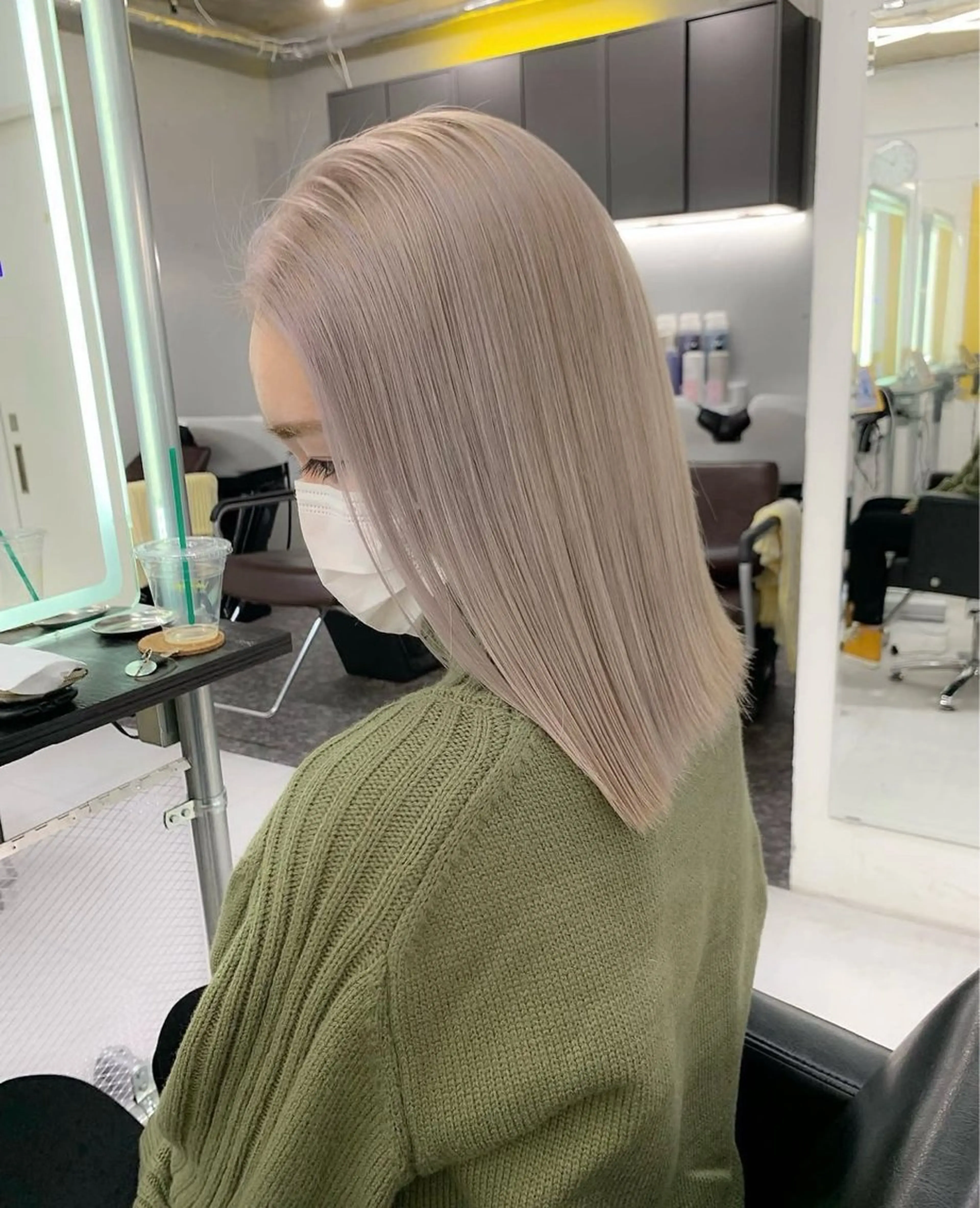 ミディアム sera🐆 ハイライト🎀のヘアスタイル