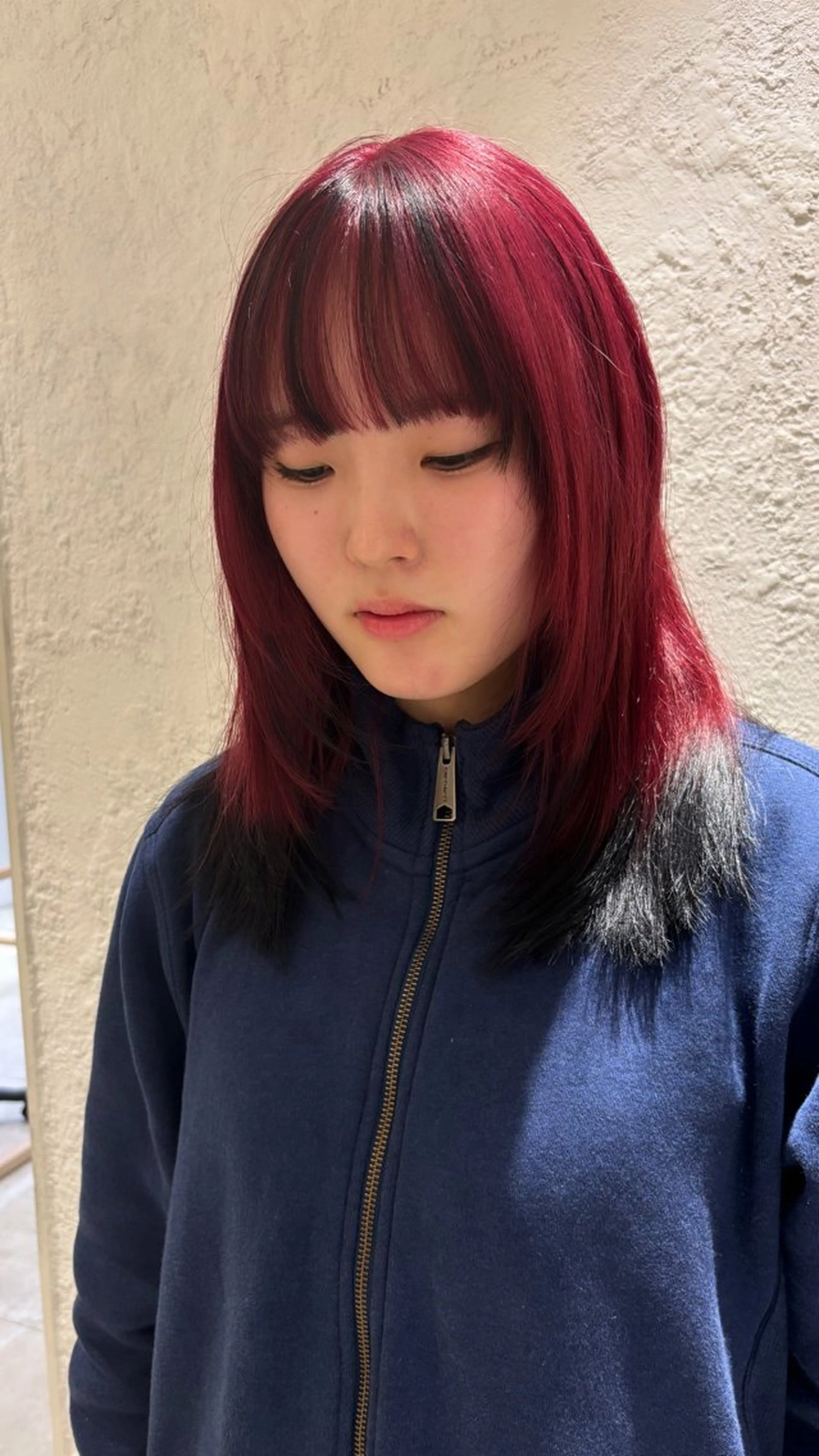 ミディアム 💫扱いやすい ／レイヤー/小林陸のヘアスタイル