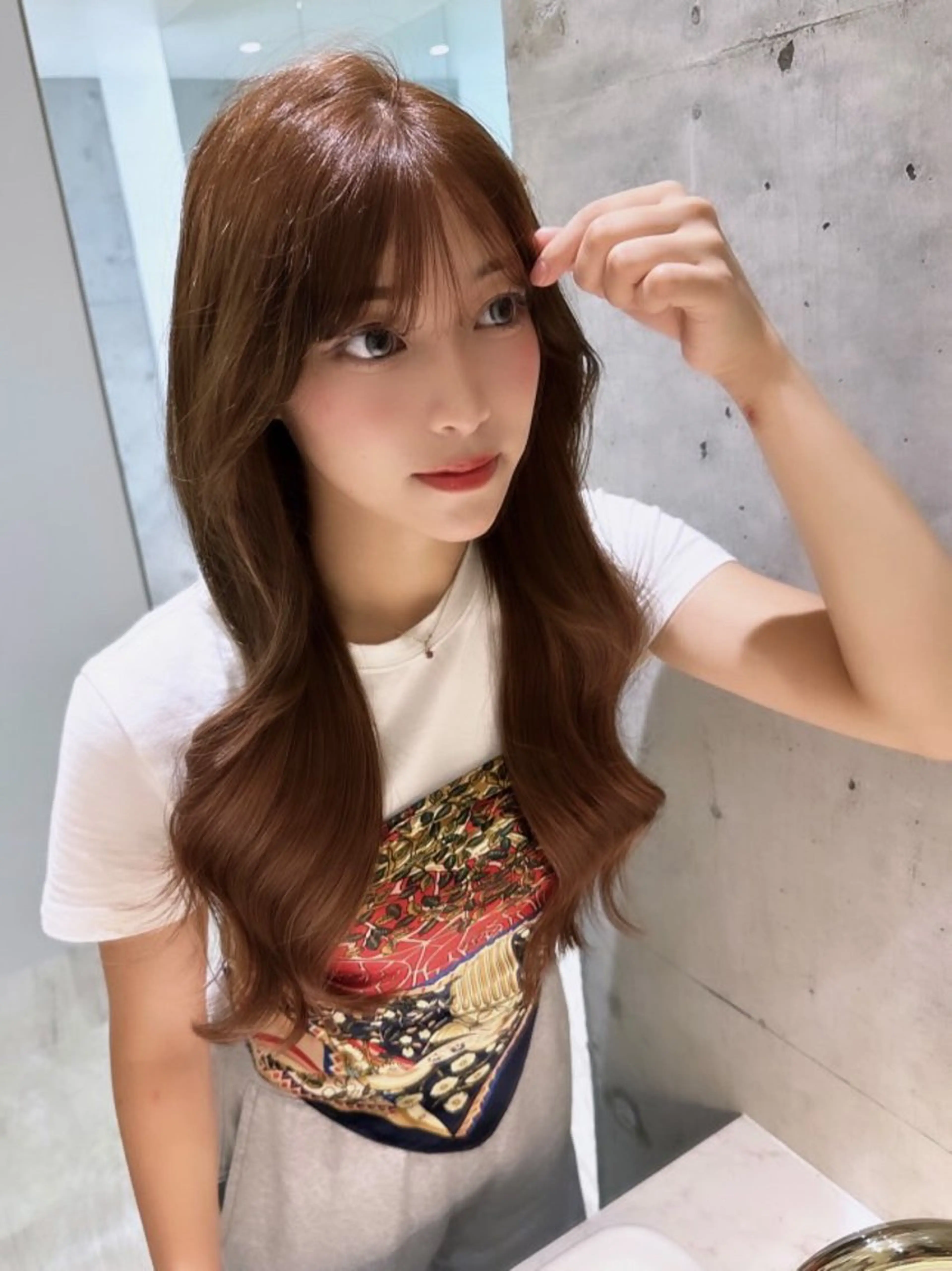 ロング カラー ボブ エクステ 🍒楓🍒北九州1 艶カラー作る人🎨のヘアスタイル