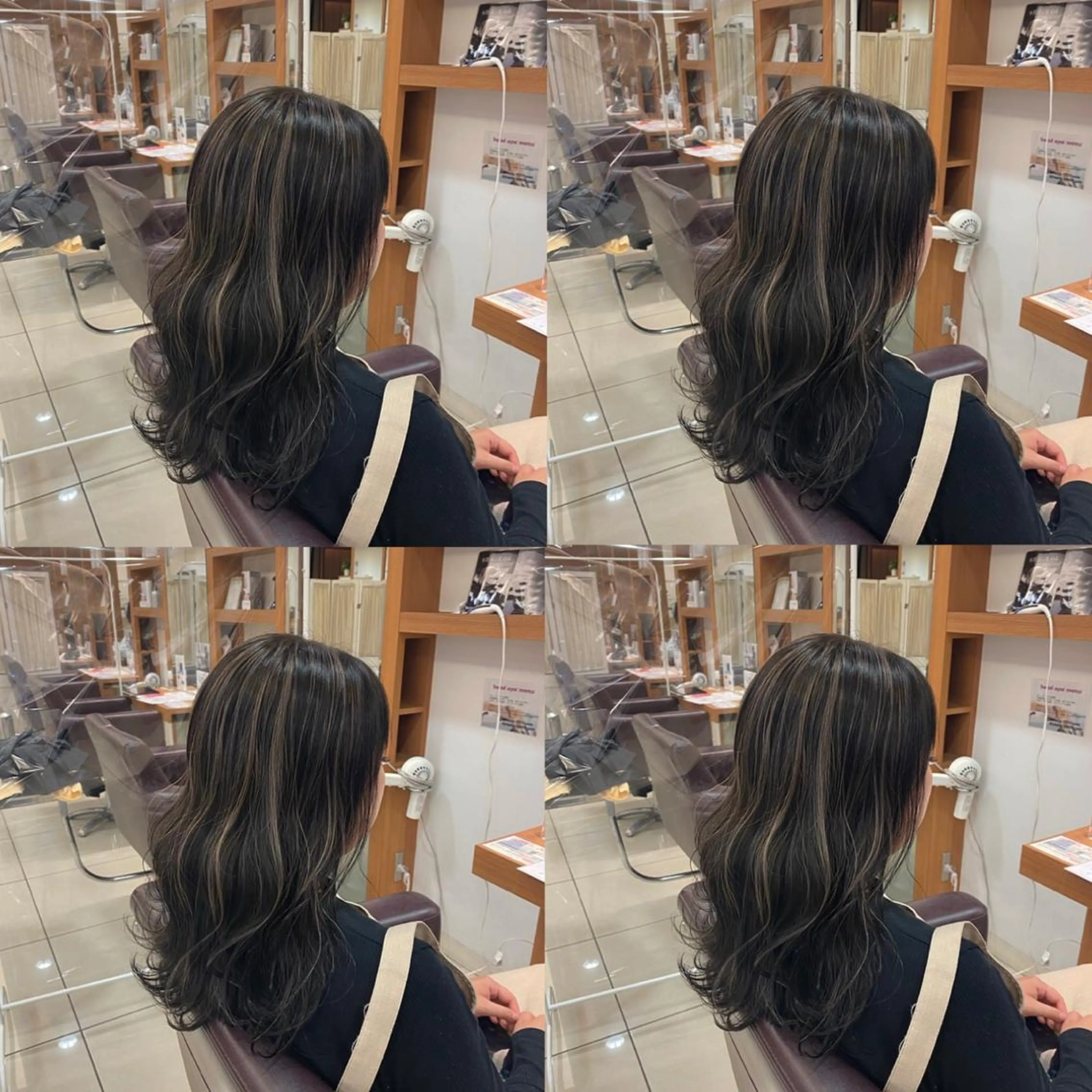 セミロング カラー ヘアカラー トリートメント 【カラー指名No 1✨】HIBIKIのヘアスタイル