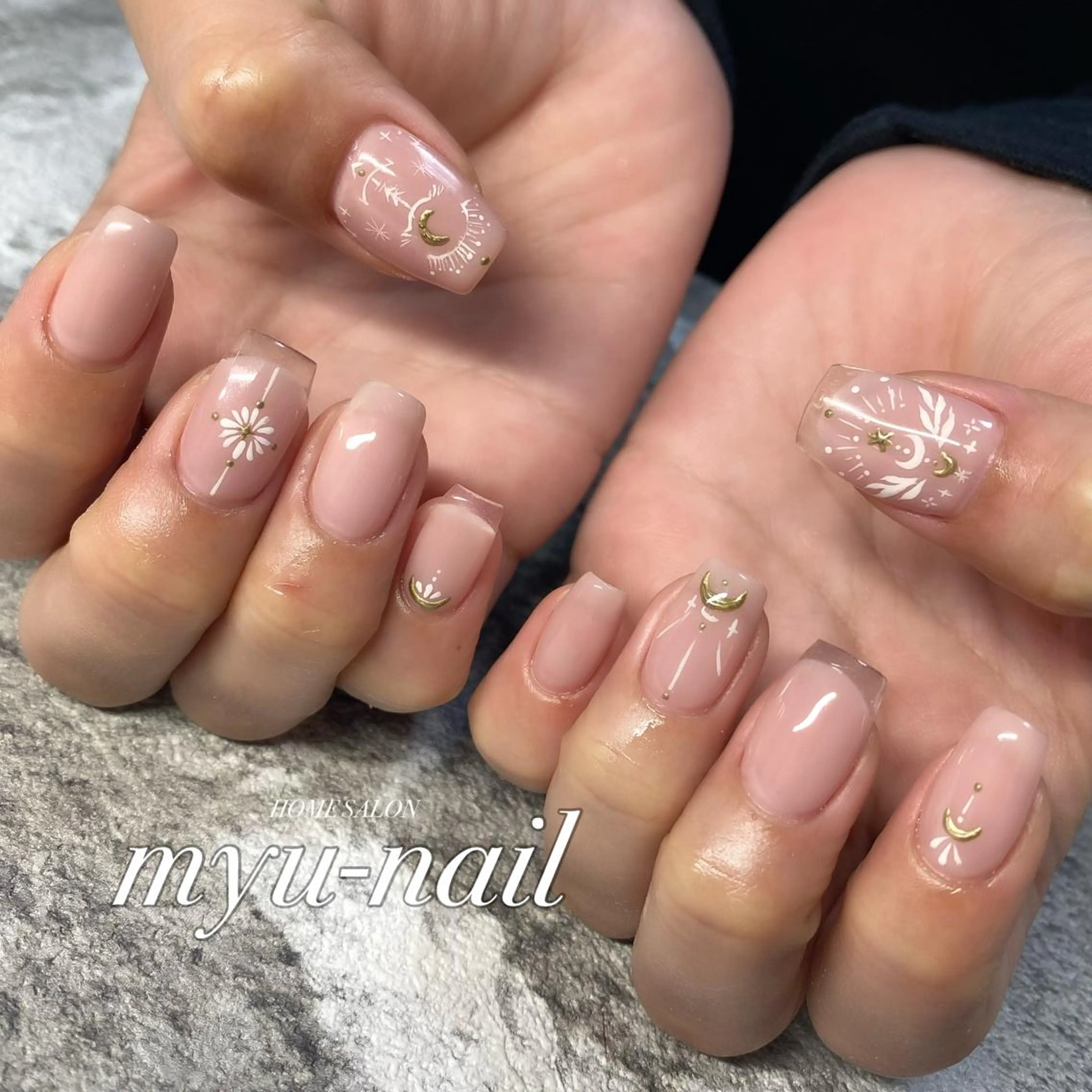 ネイル ホームサロン myu-nailのネイルデザイン