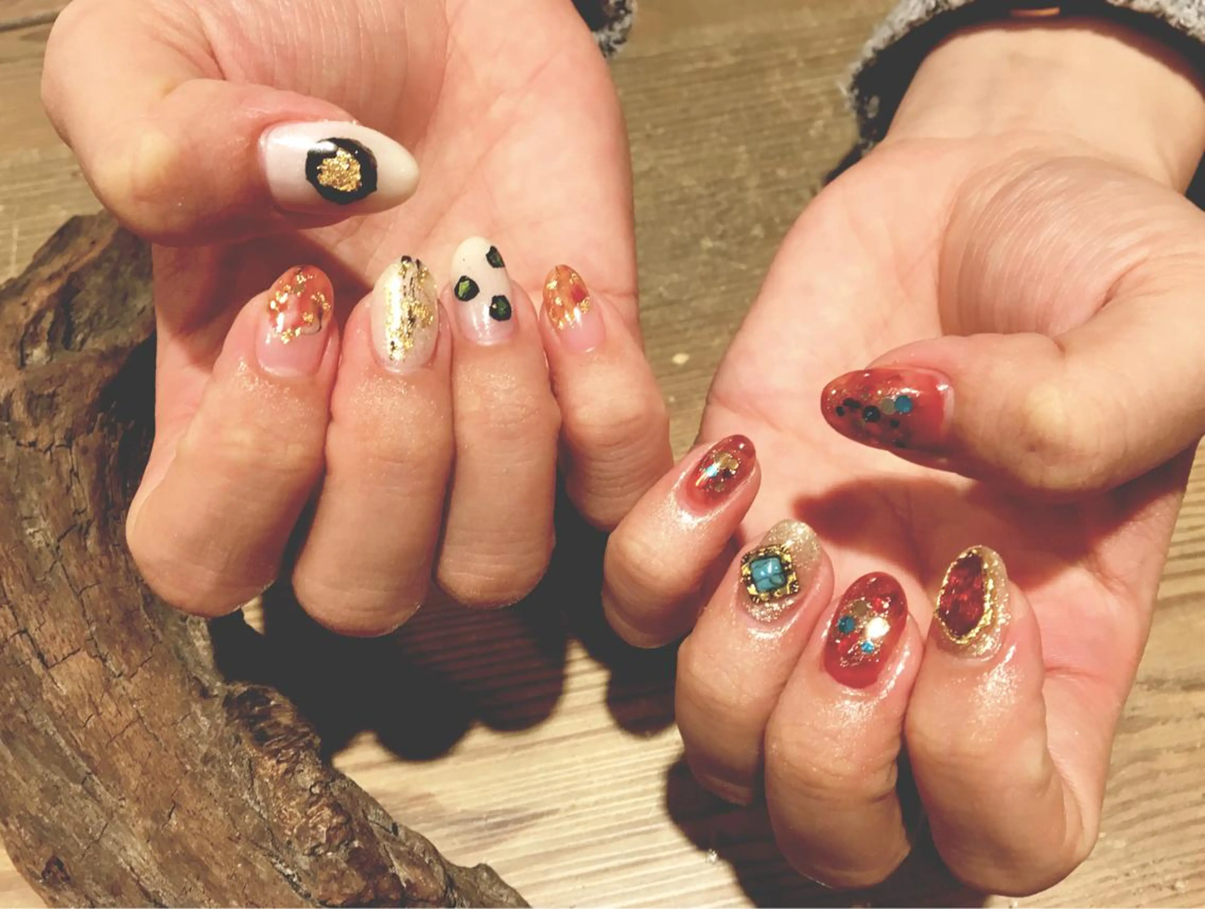 ネイル revia所属・ERI Nailistのネイルデザイン