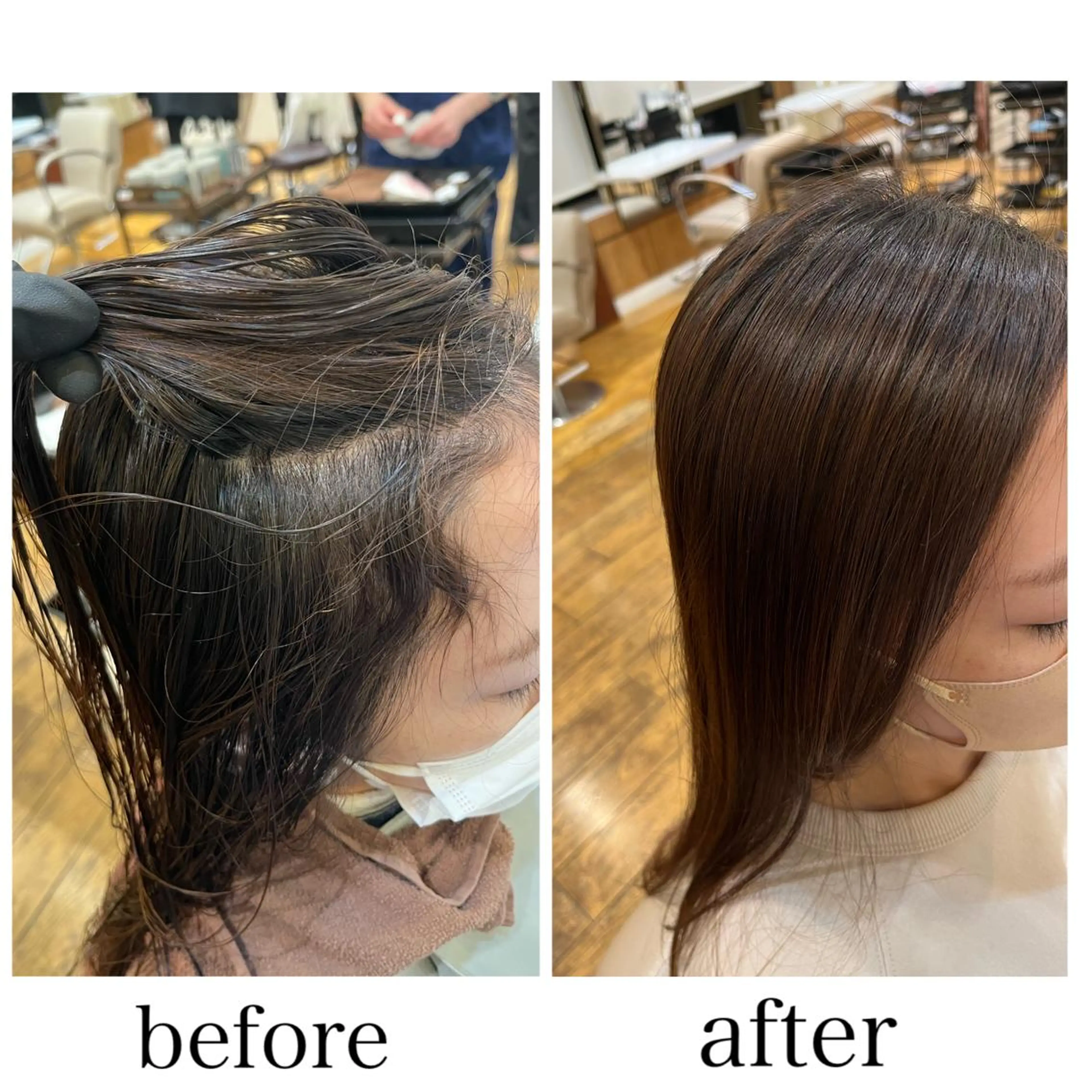 ロング パーマ 門崎未依/レイヤー/ メンズカット🪿🌼のヘアスタイル