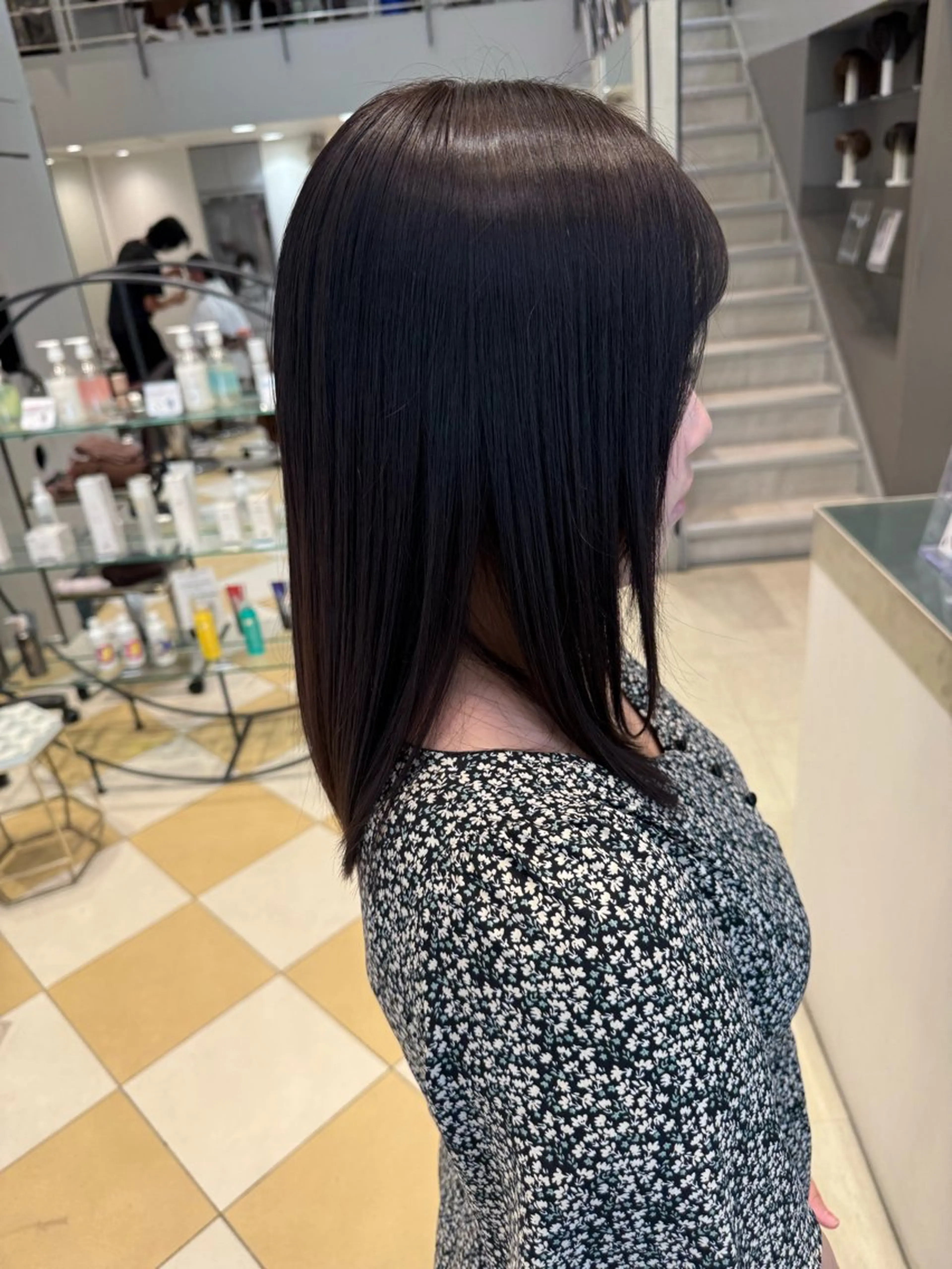 セミロング カット ヘアカラー トリートメント ヘアセット ✨上村 潤平✨メンズヘア✨のヘアスタイル