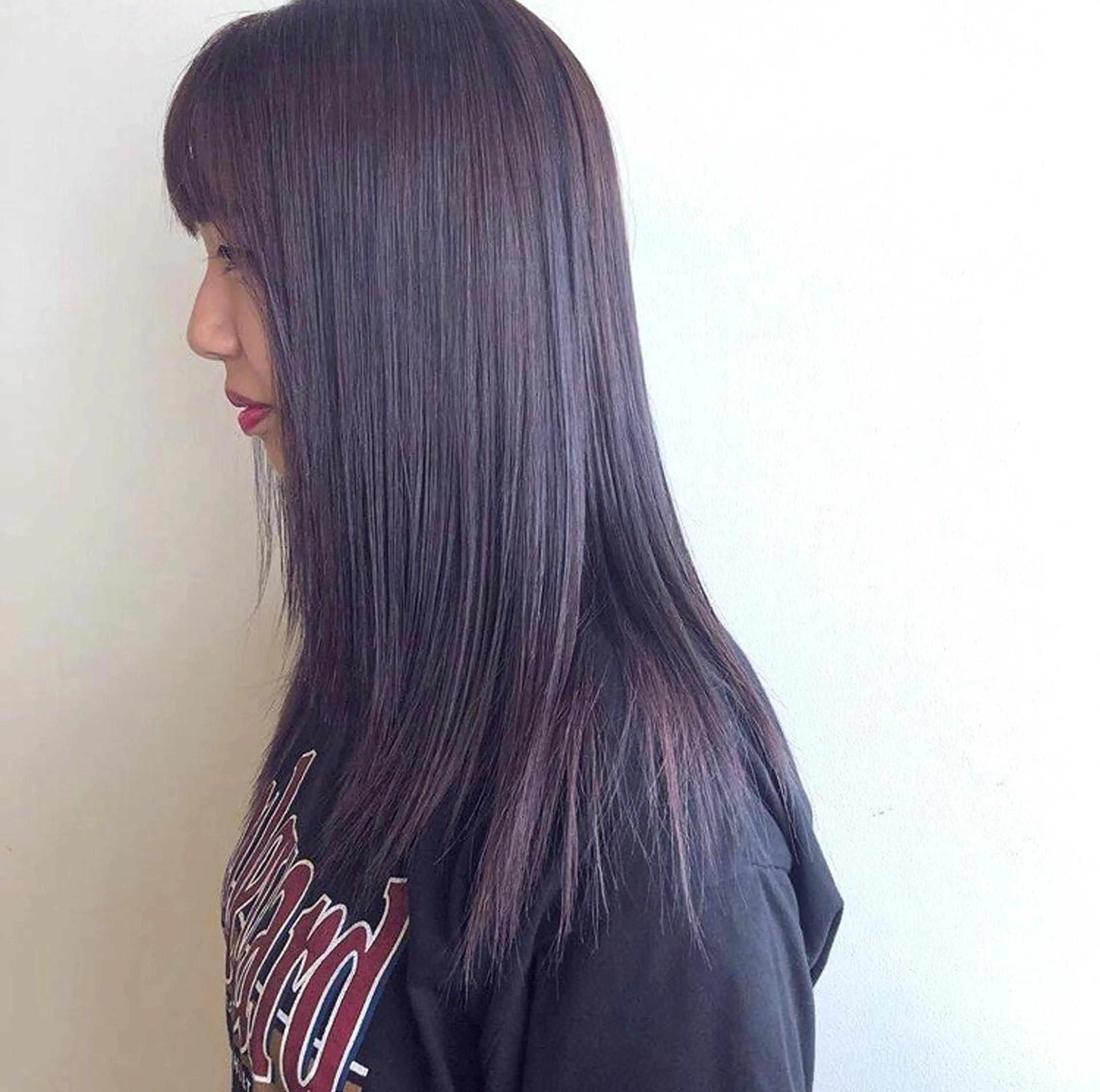 ロング カラー グランジヘア 無造作ヘアHYUGAのヘアスタイル