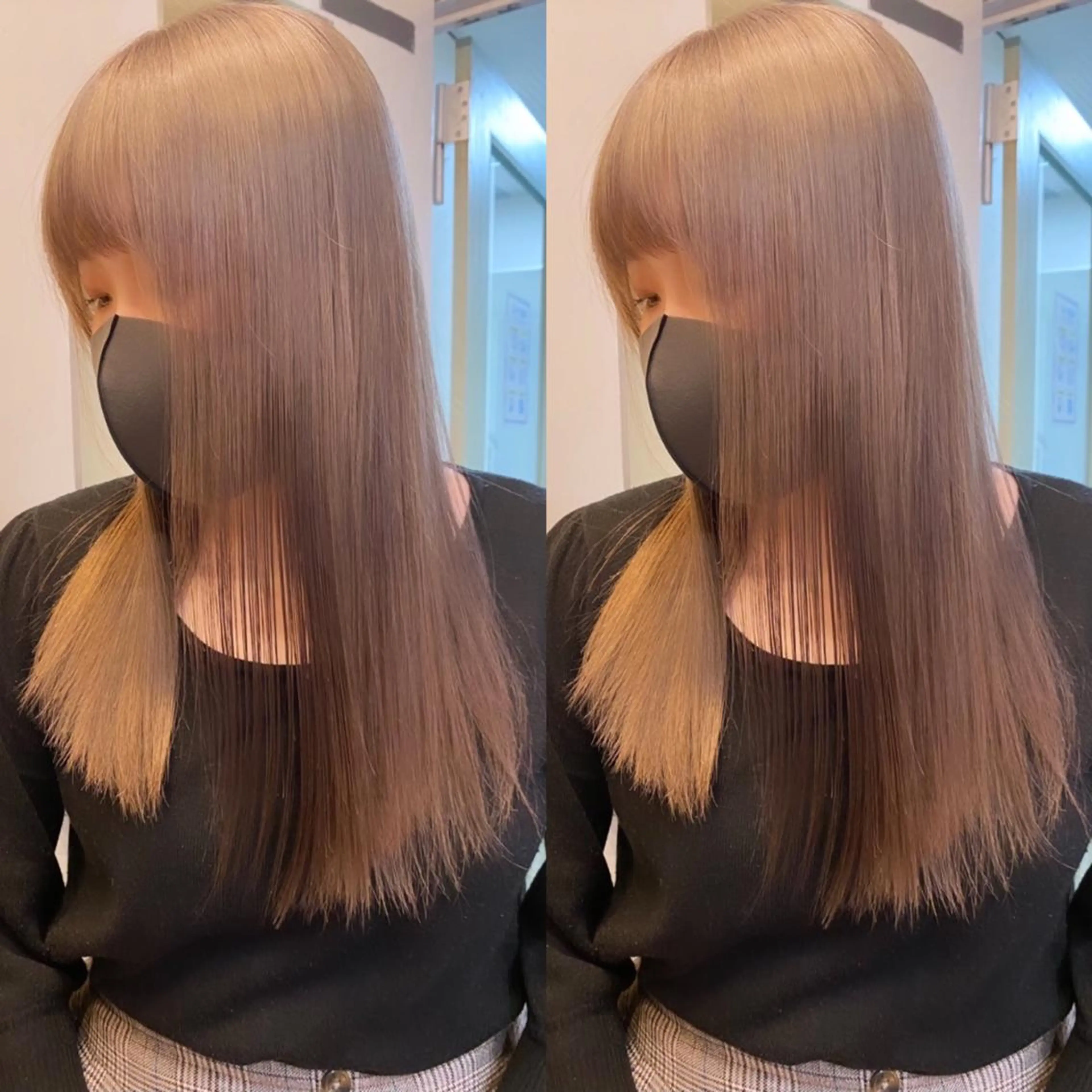 ロング カラー ⭐️横浜ブリーチ特化 美容師 堤涼⭐️のヘアスタイル